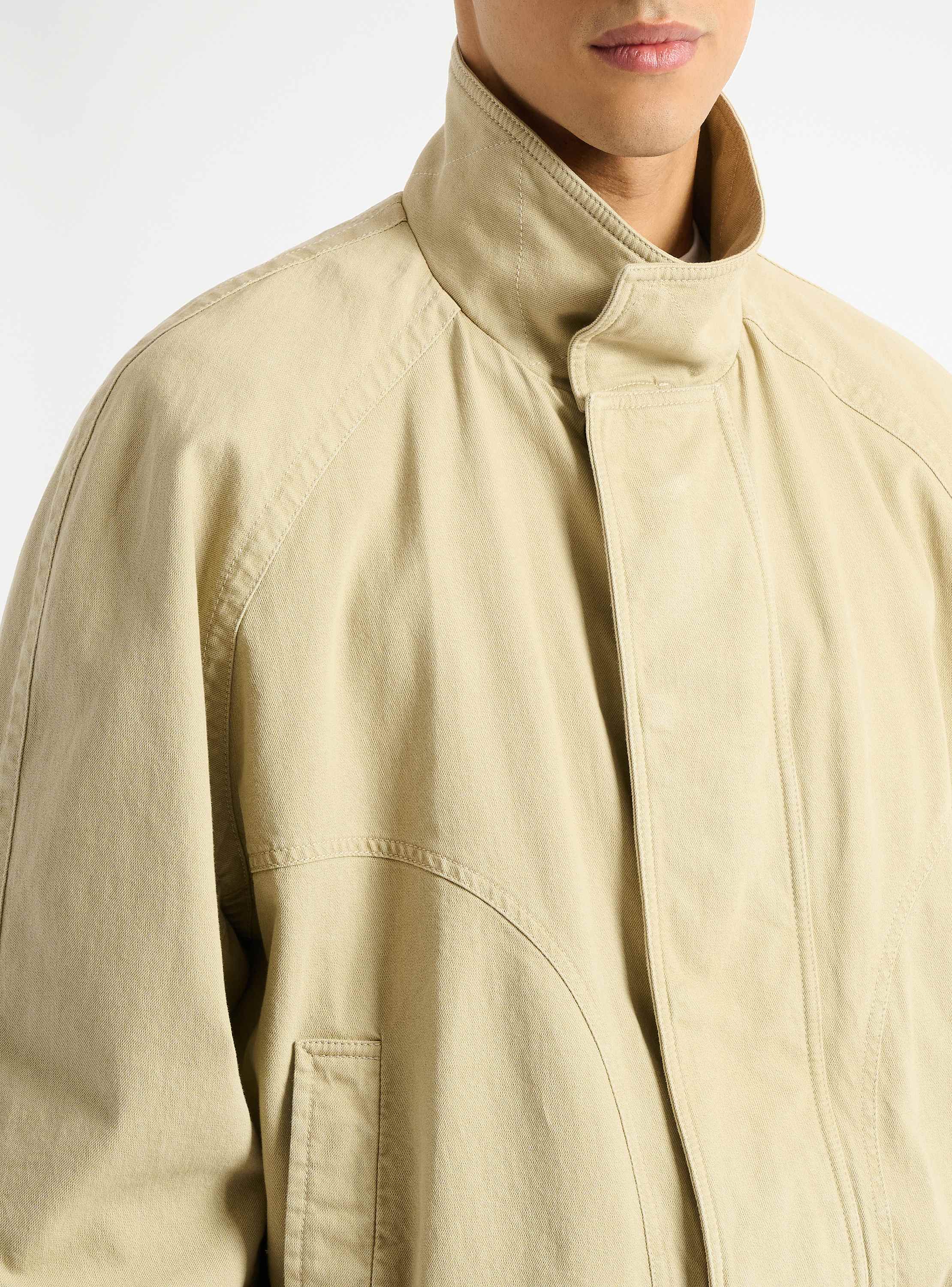 Cotton Balmain Vintage bomber jacket