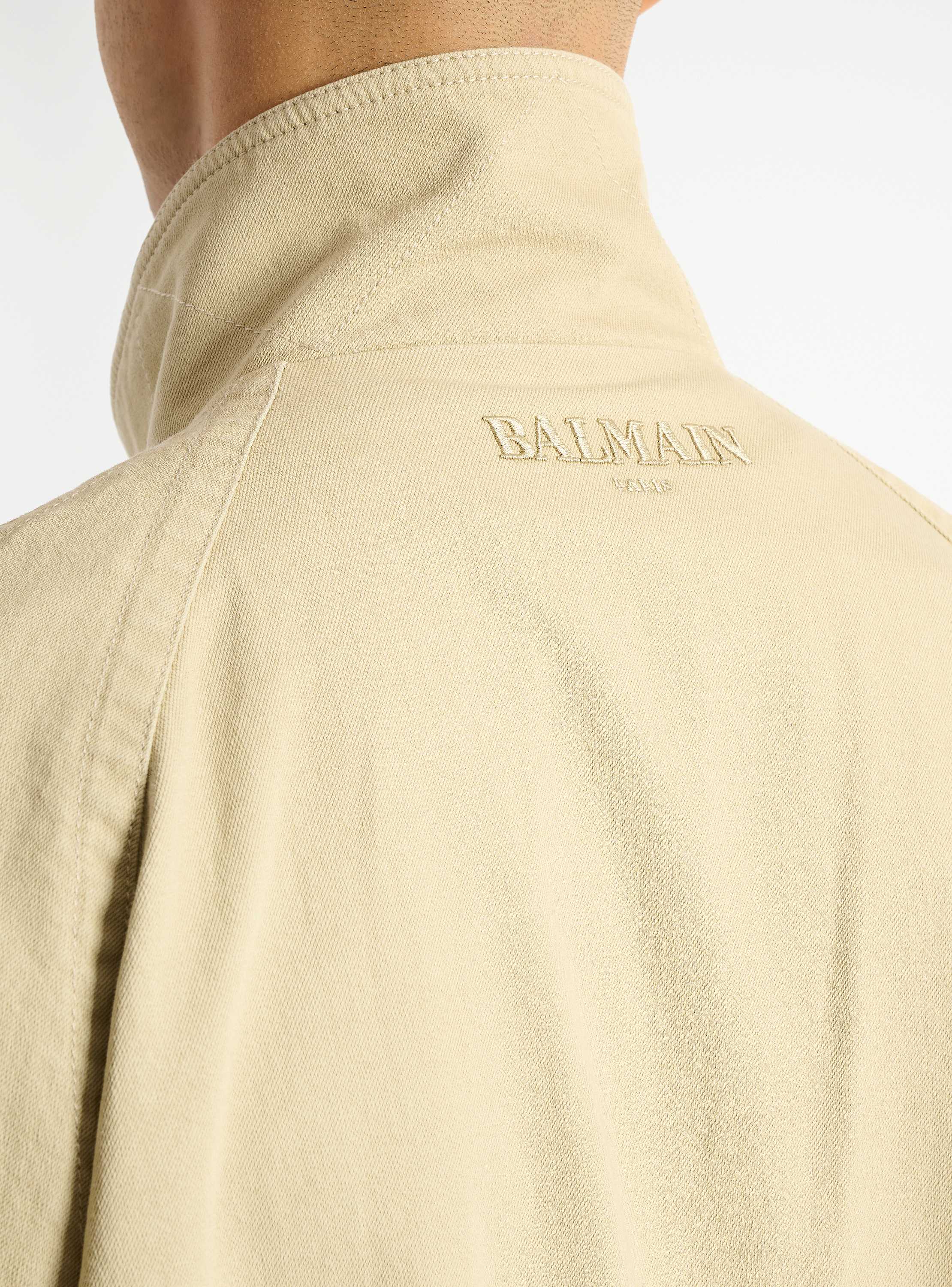 Cotton Balmain Vintage bomber jacket