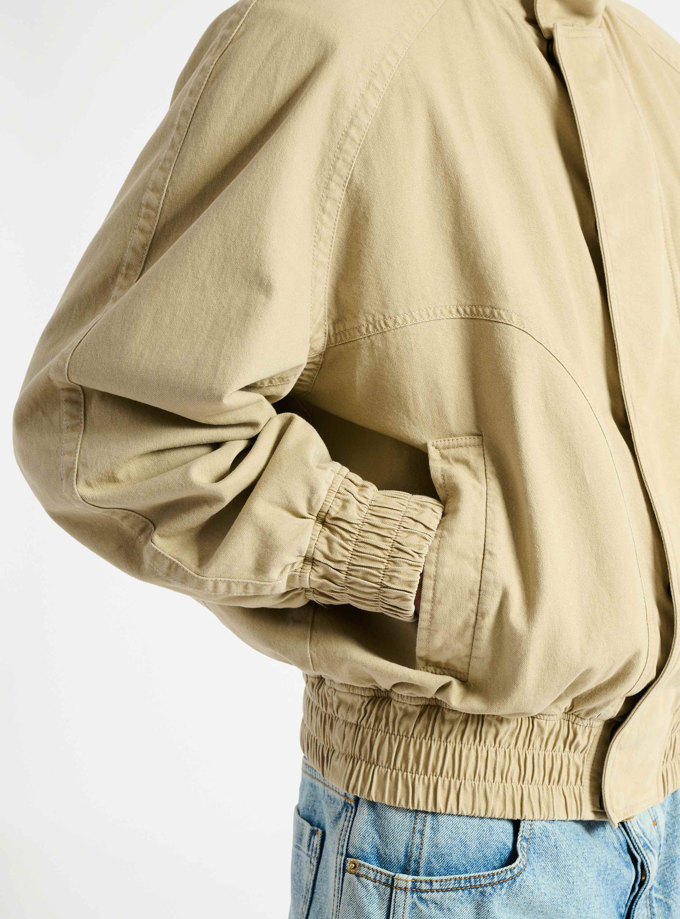 Cotton Balmain Vintage bomber jacket