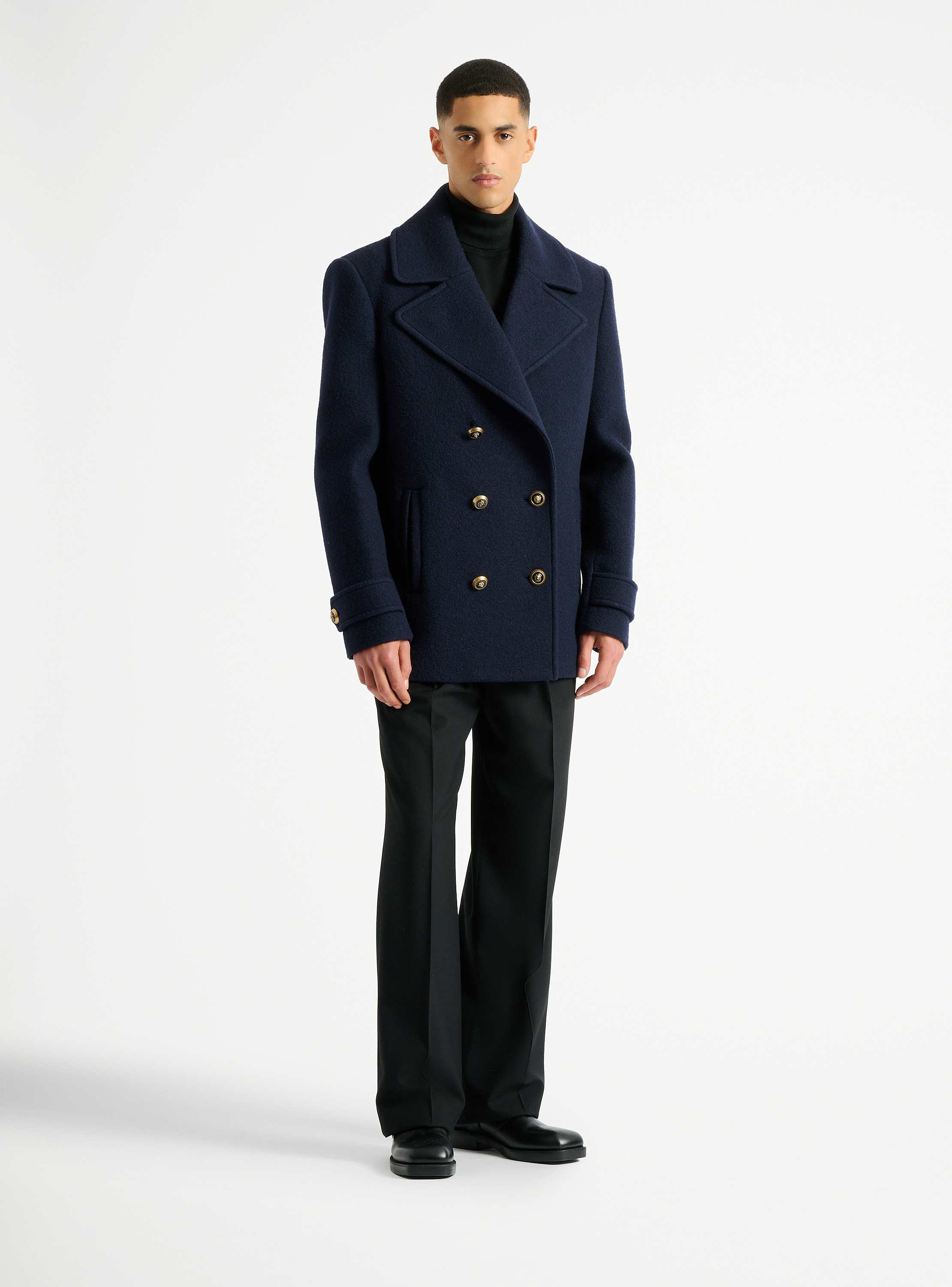 Wool pea coat