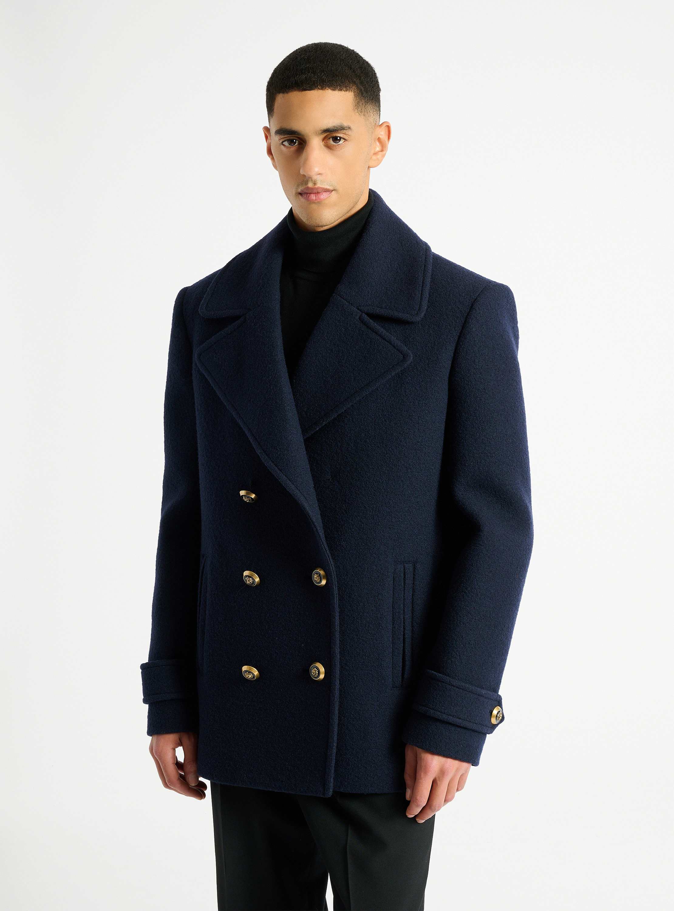 Wool pea coat