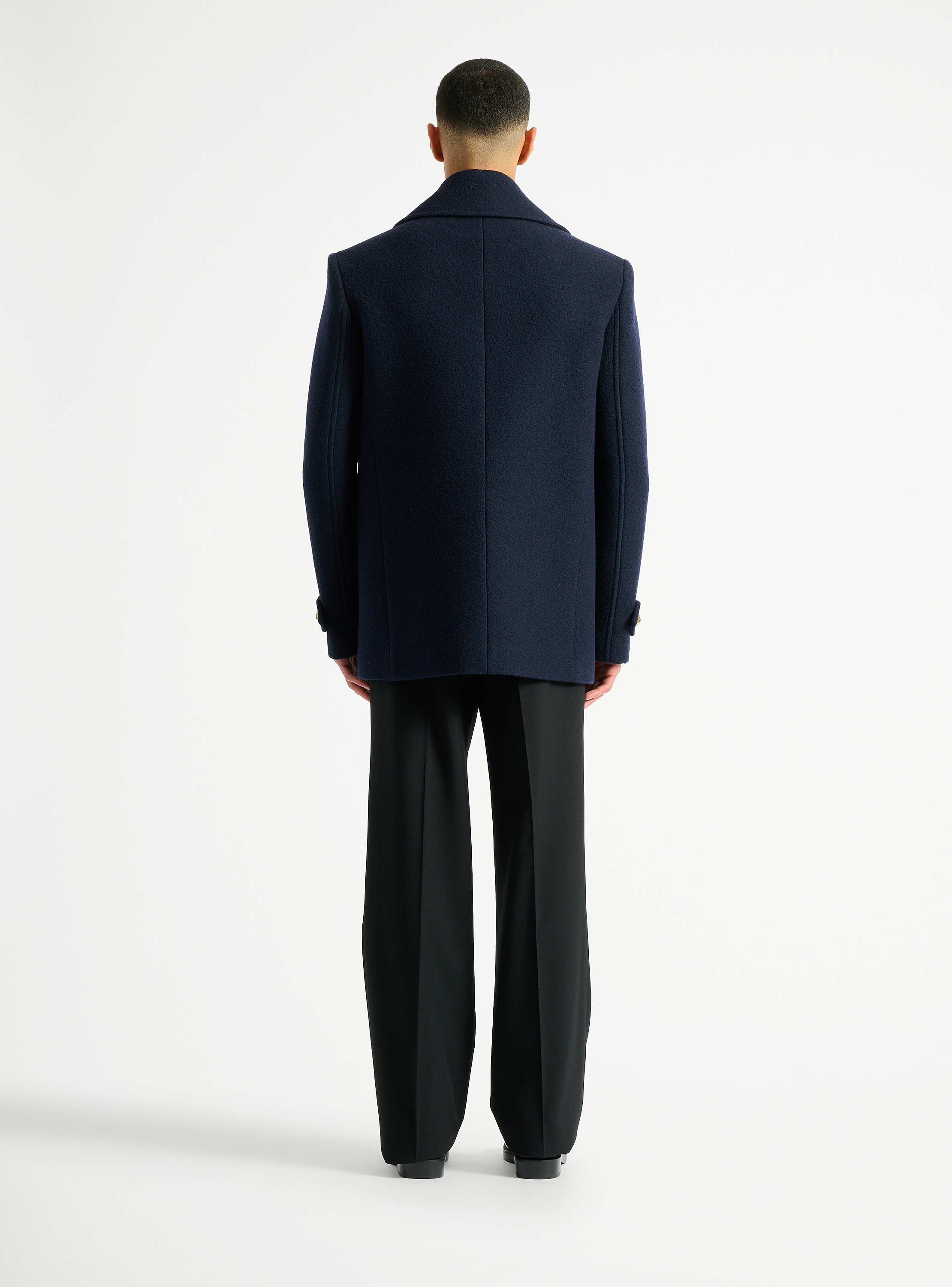 Wool pea coat