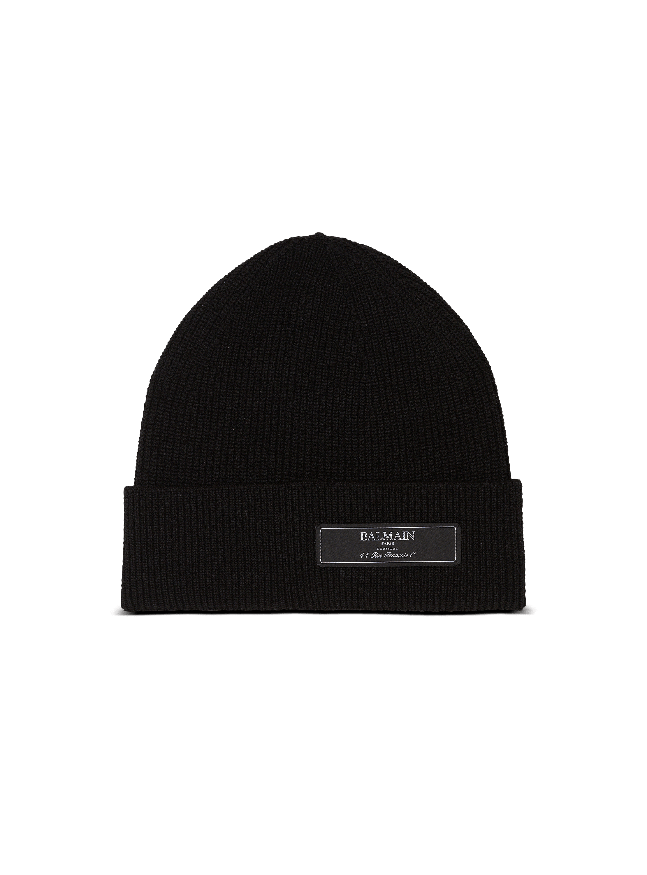 Balmain Paris wool beanie