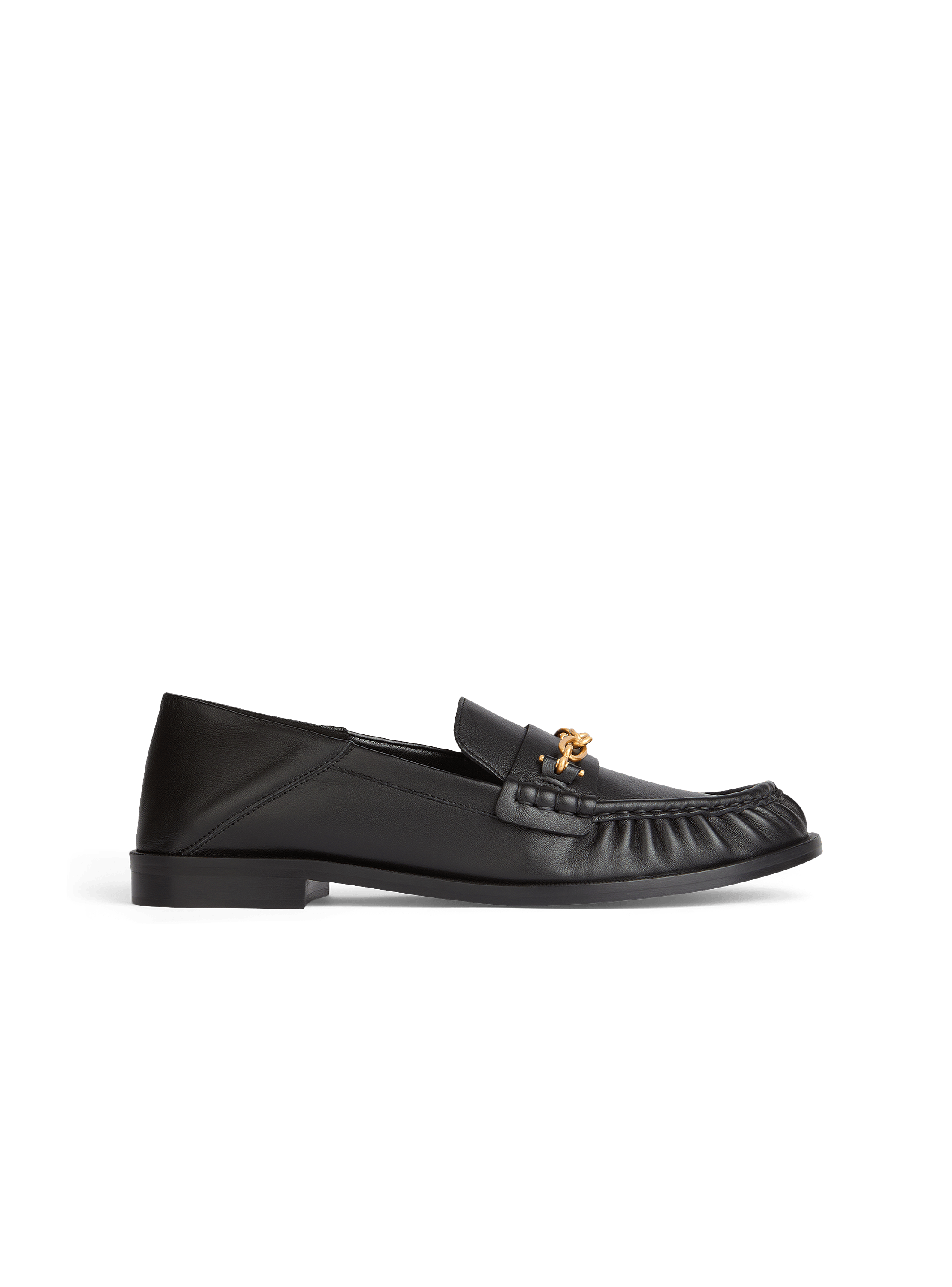 Sync smooth leather loafers