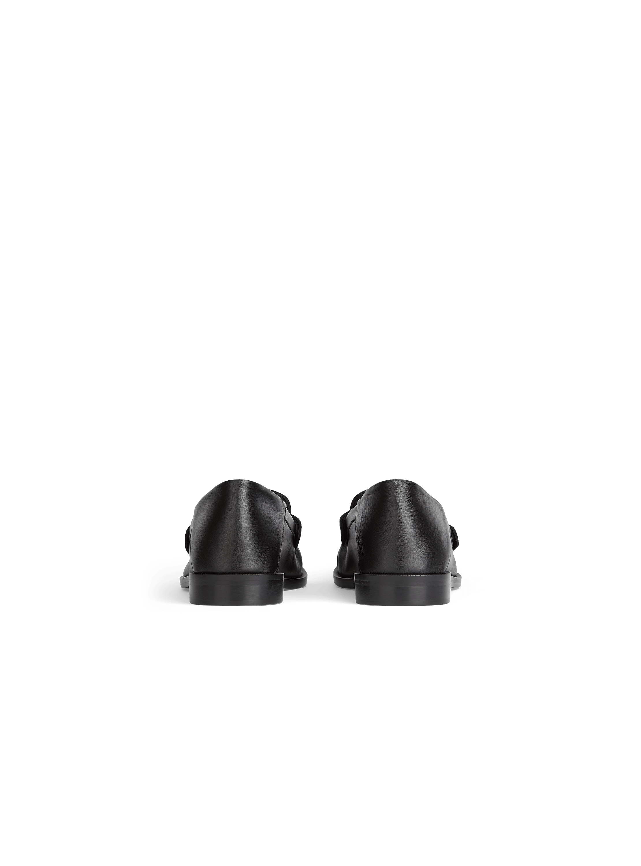 Sync smooth leather loafers