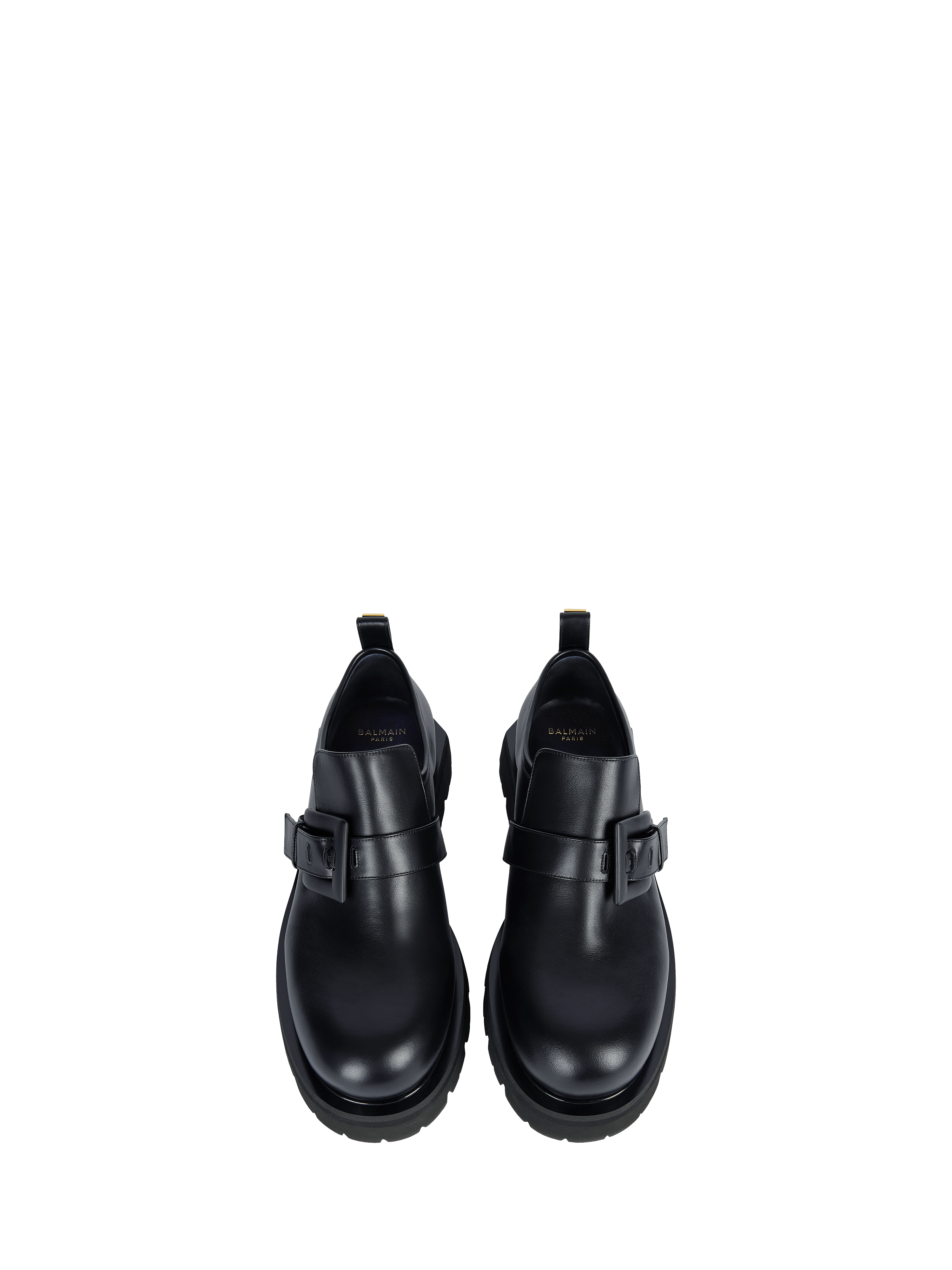 Mocasines Anthem de piel brillante