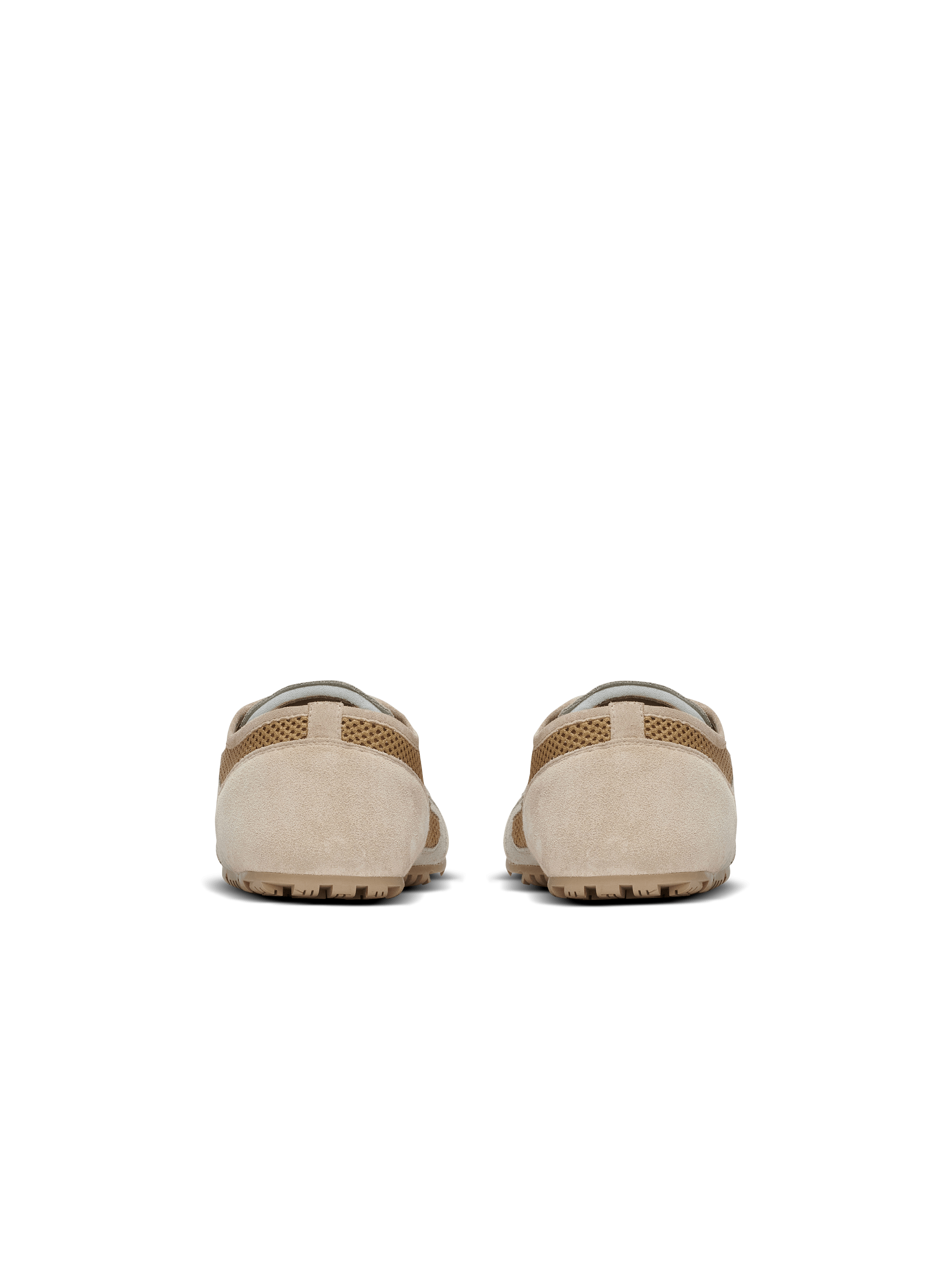 Racer 45 Sneakers aus Mesh und Wildleder