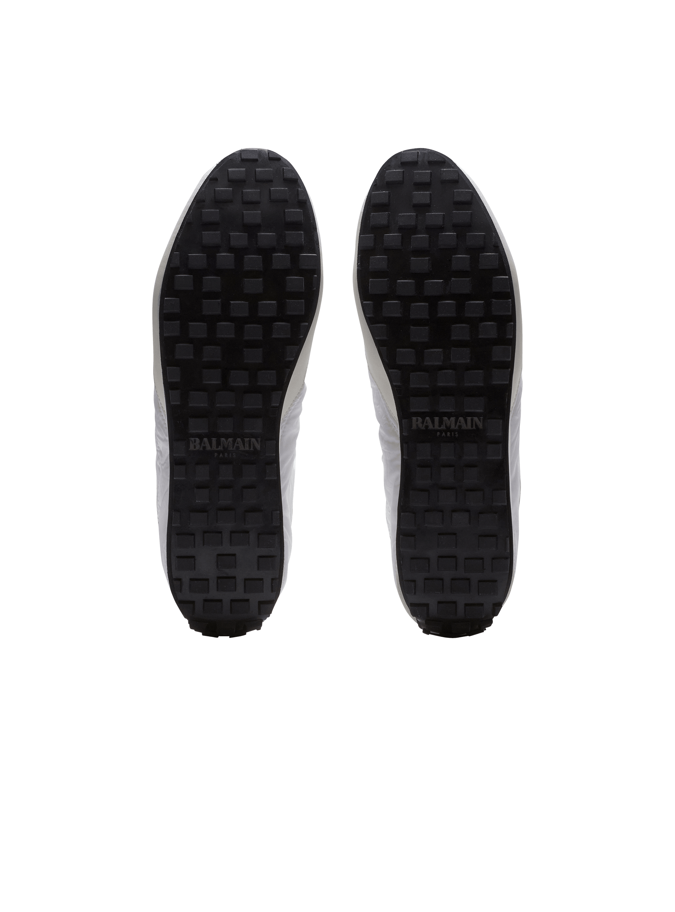 Racing Low Sneakers aus Nylon und Leder