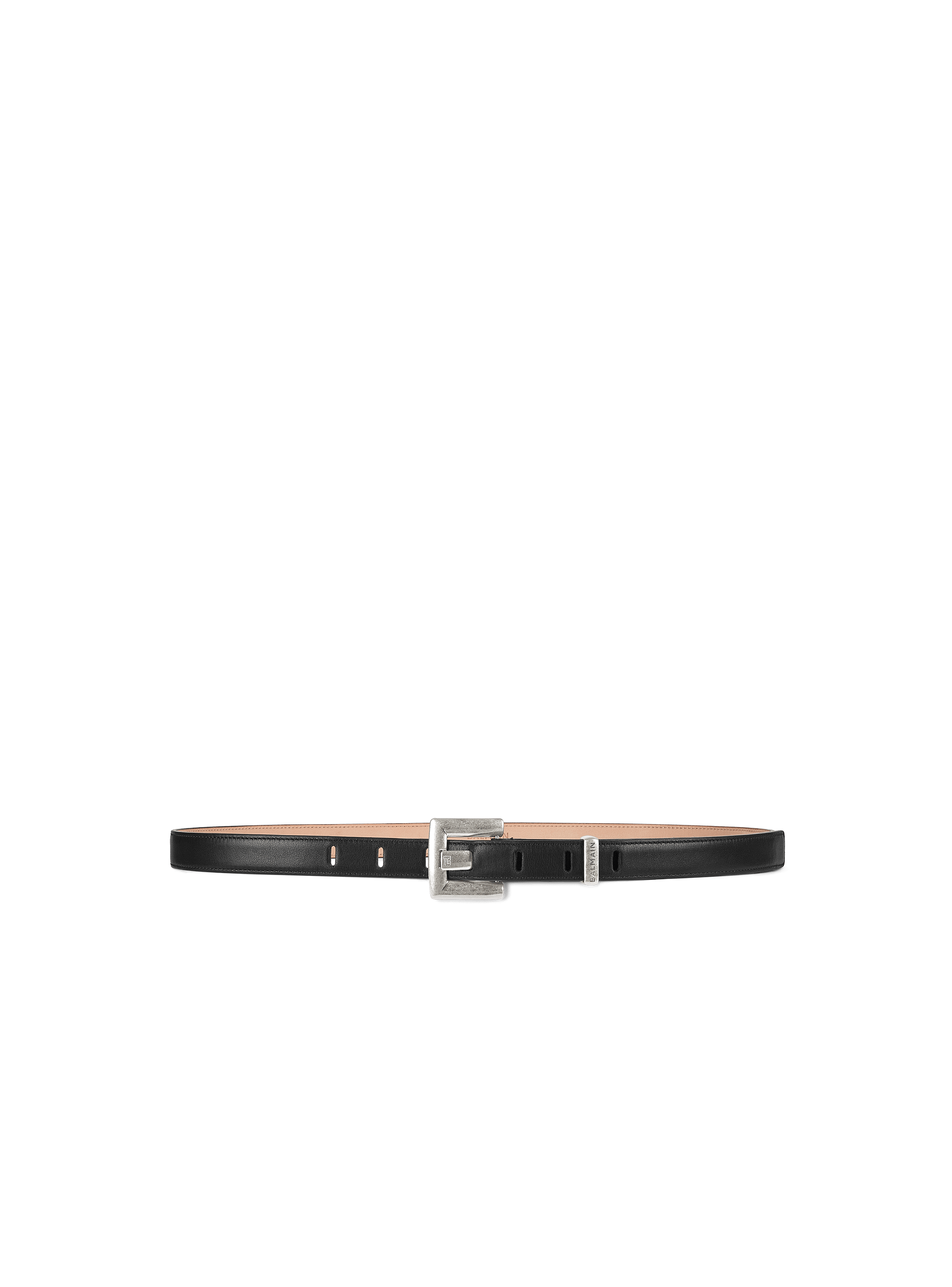 Anthem smooth leather belt