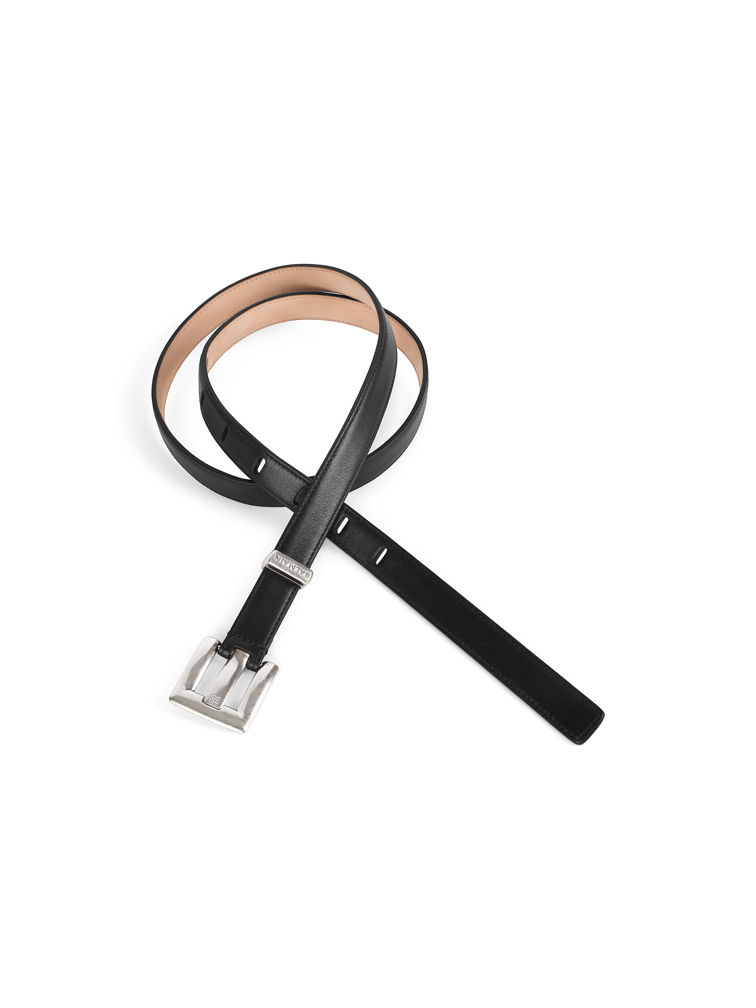 Anthem smooth leather belt