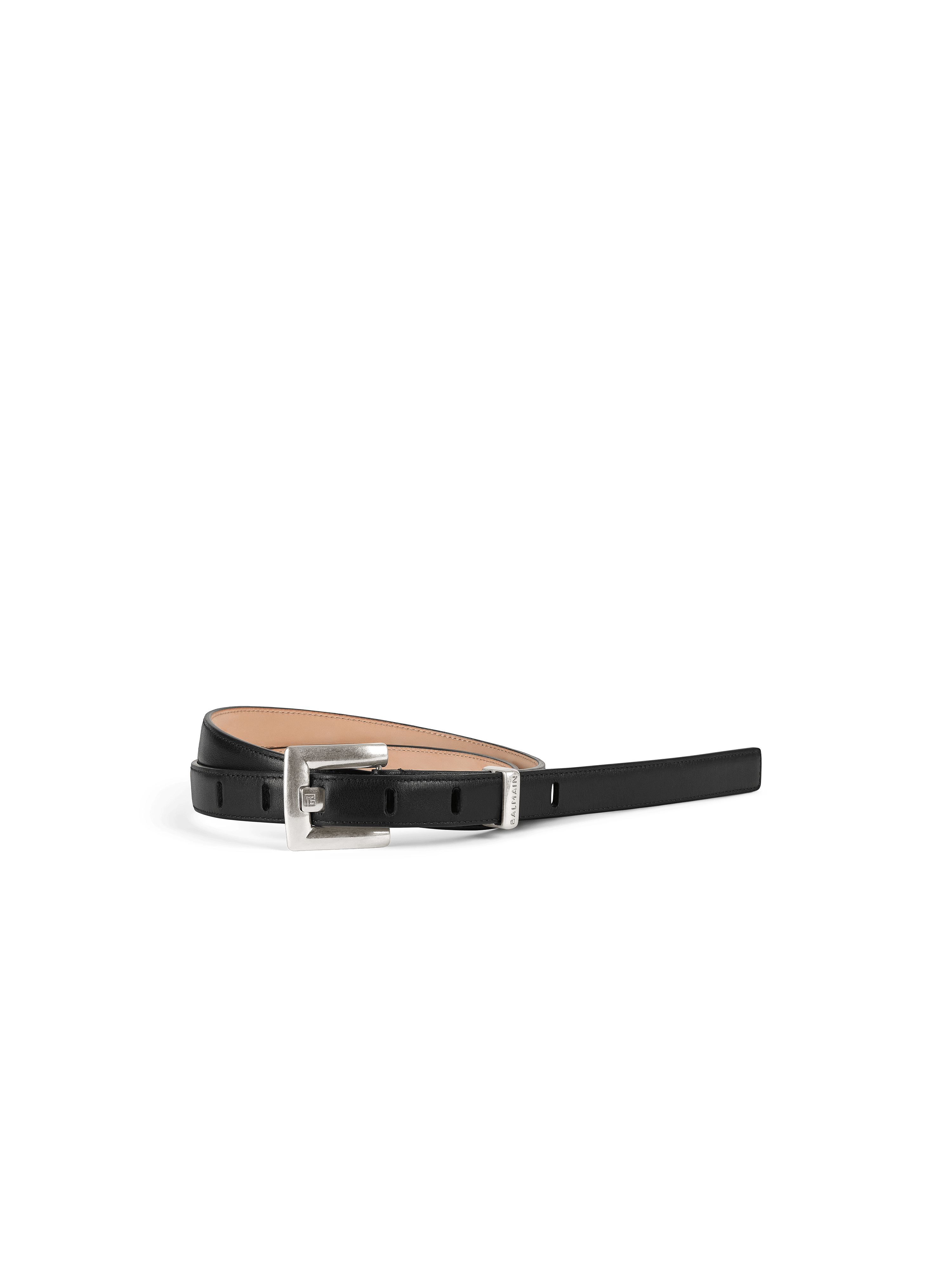 Anthem smooth leather belt