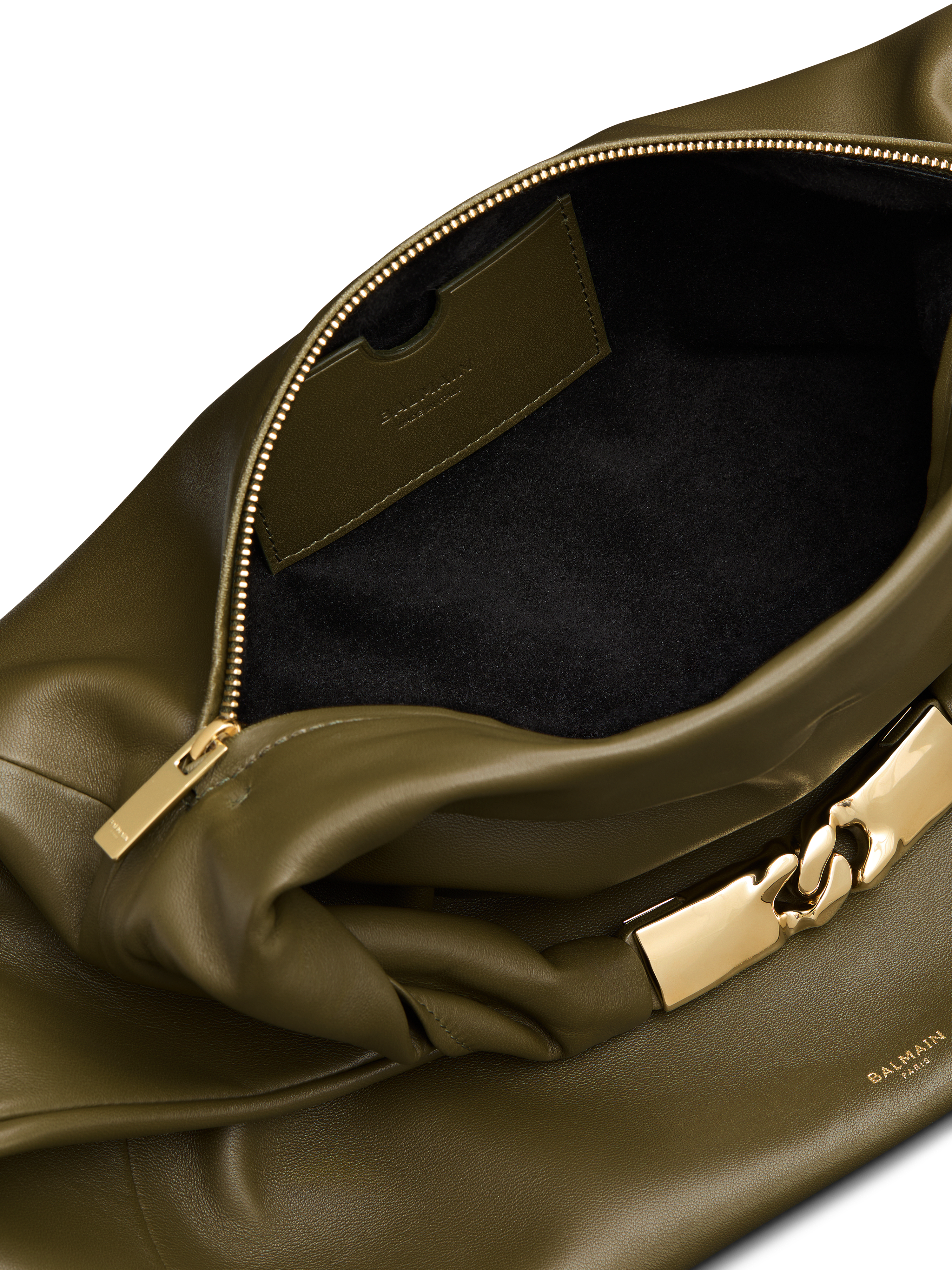 DINNER AT 8 medium bag in smooth leather