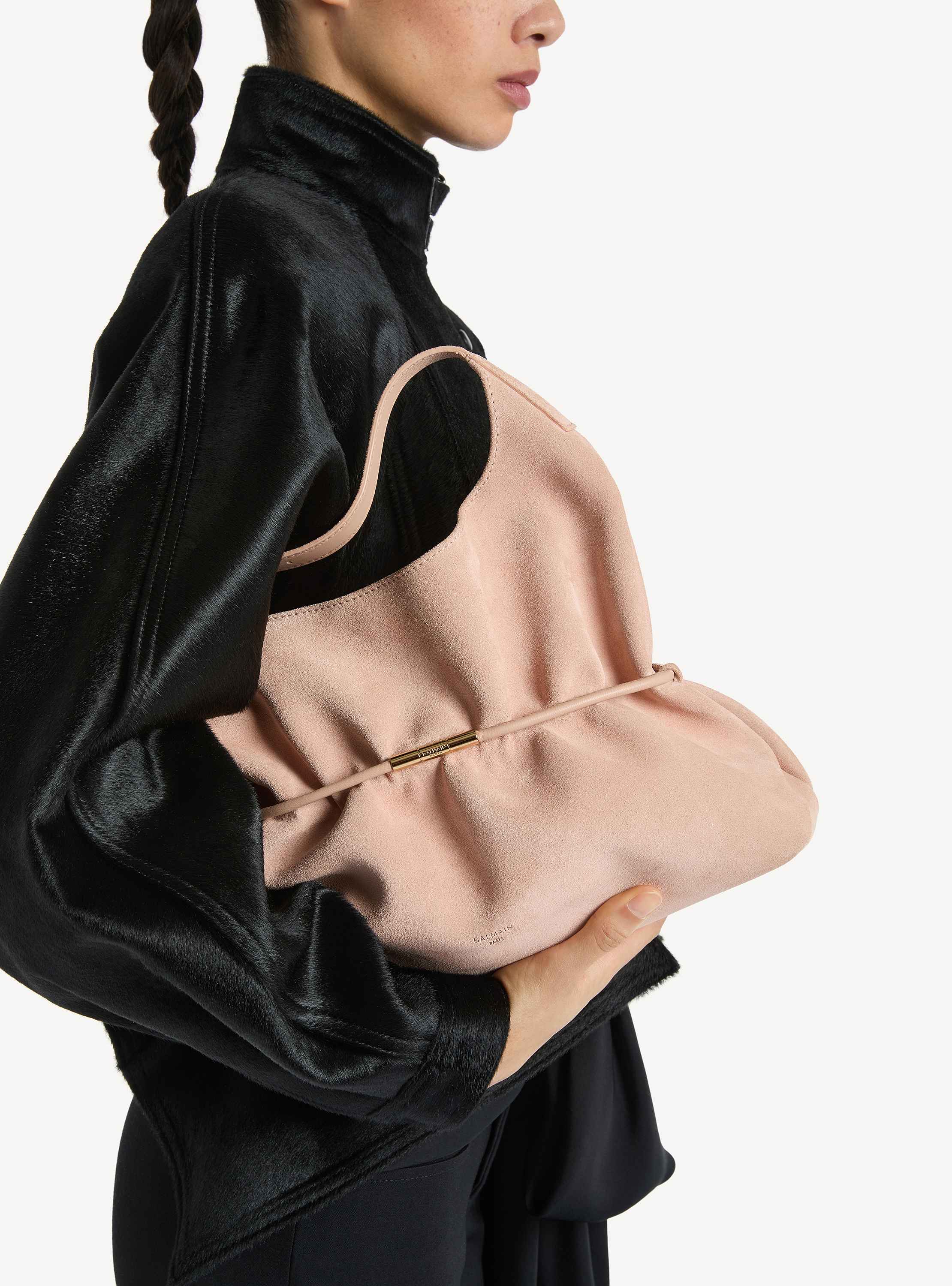 SPHYNX medium bag in suede