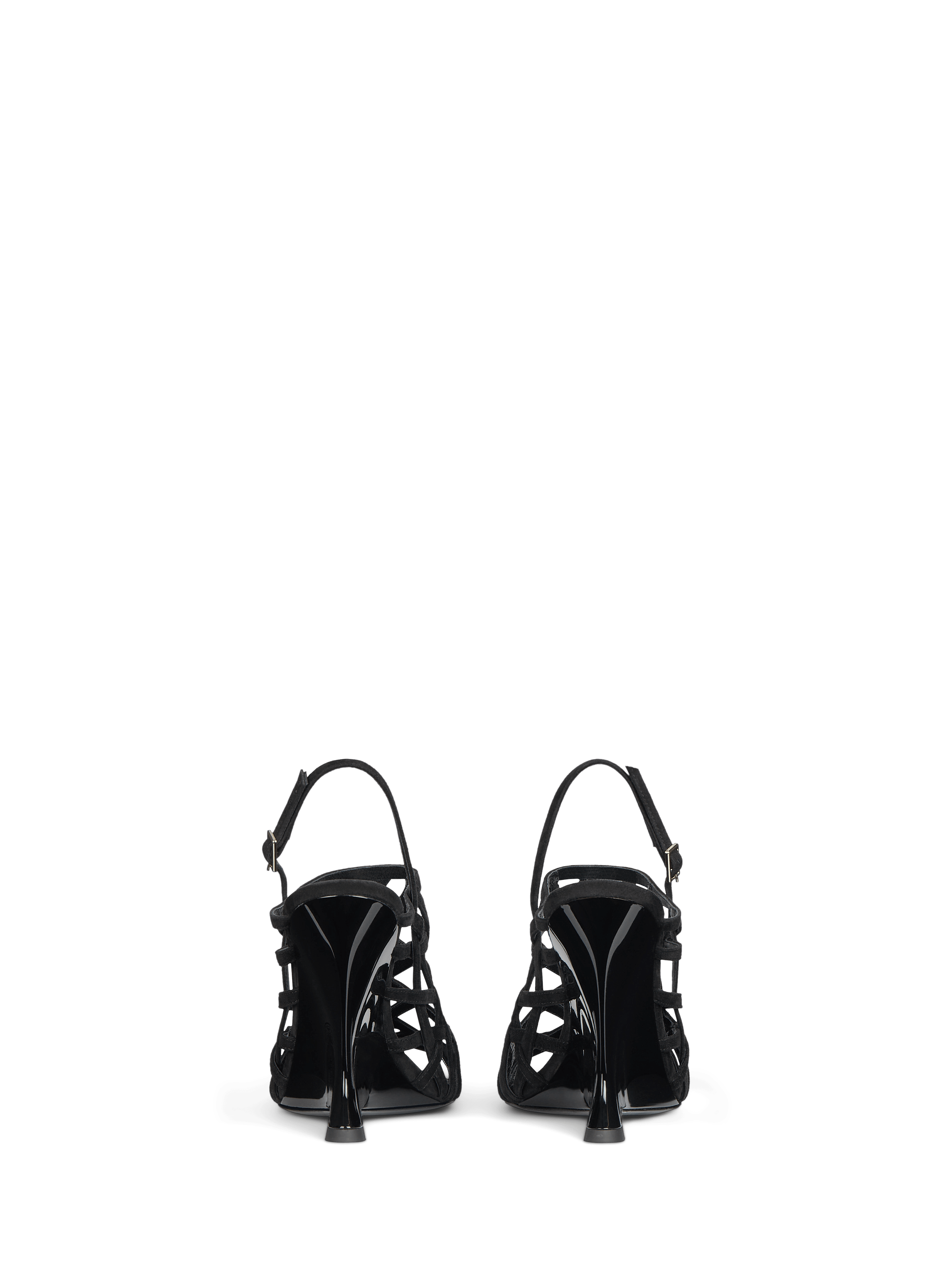 Sandalias Wedge Cage de ante