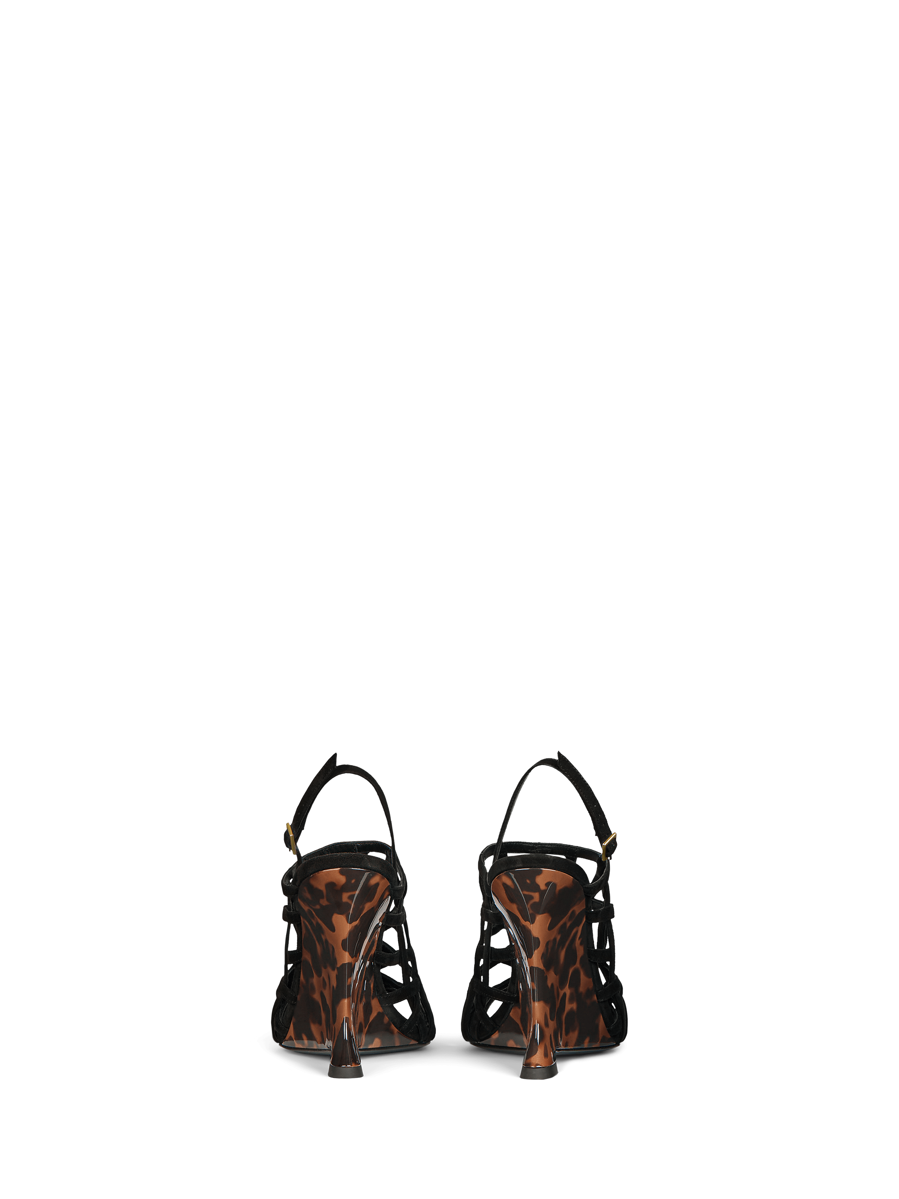 Sandalias Wedge Cage de ante