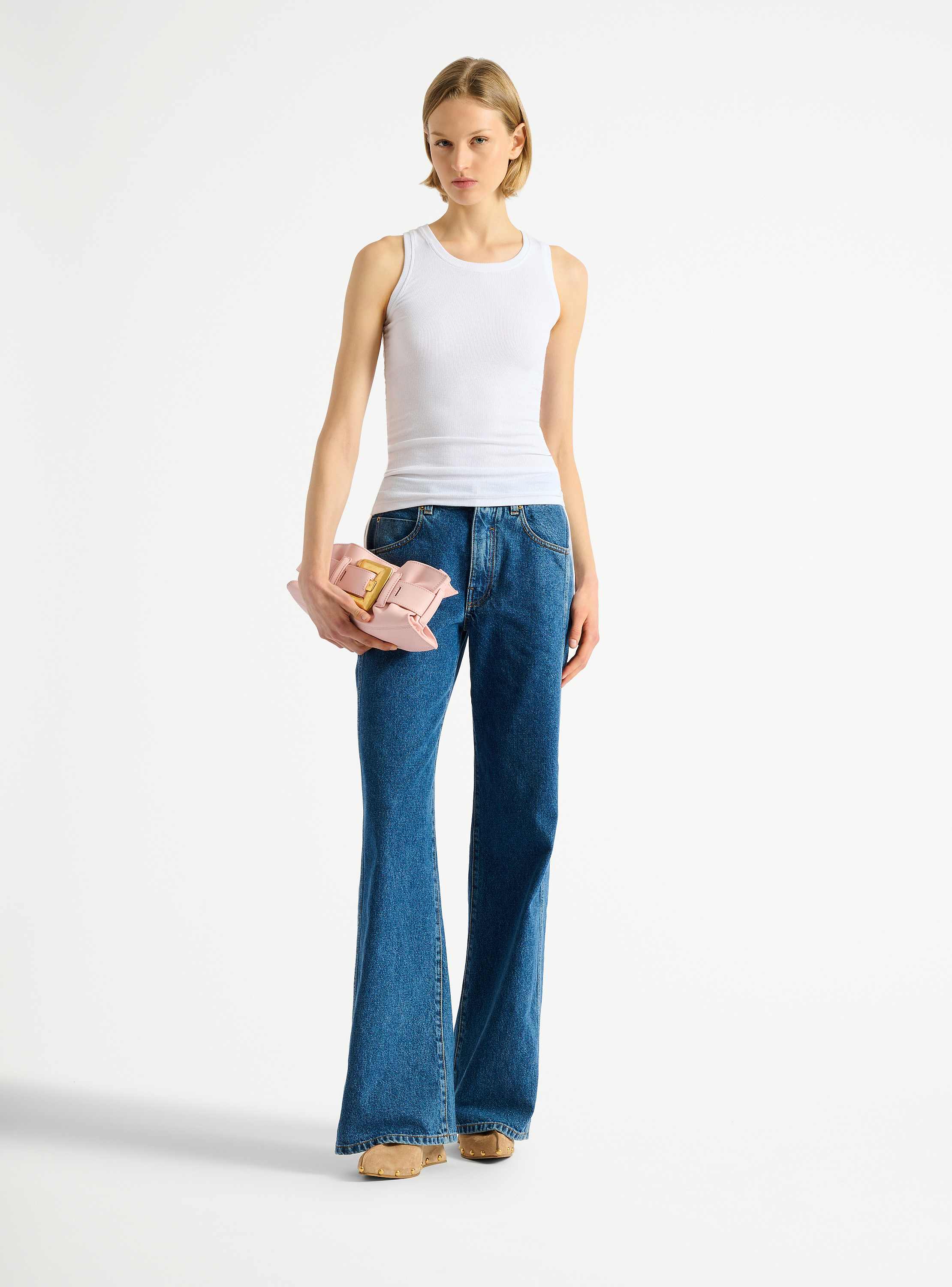 Mini Anthem bag in smooth leather