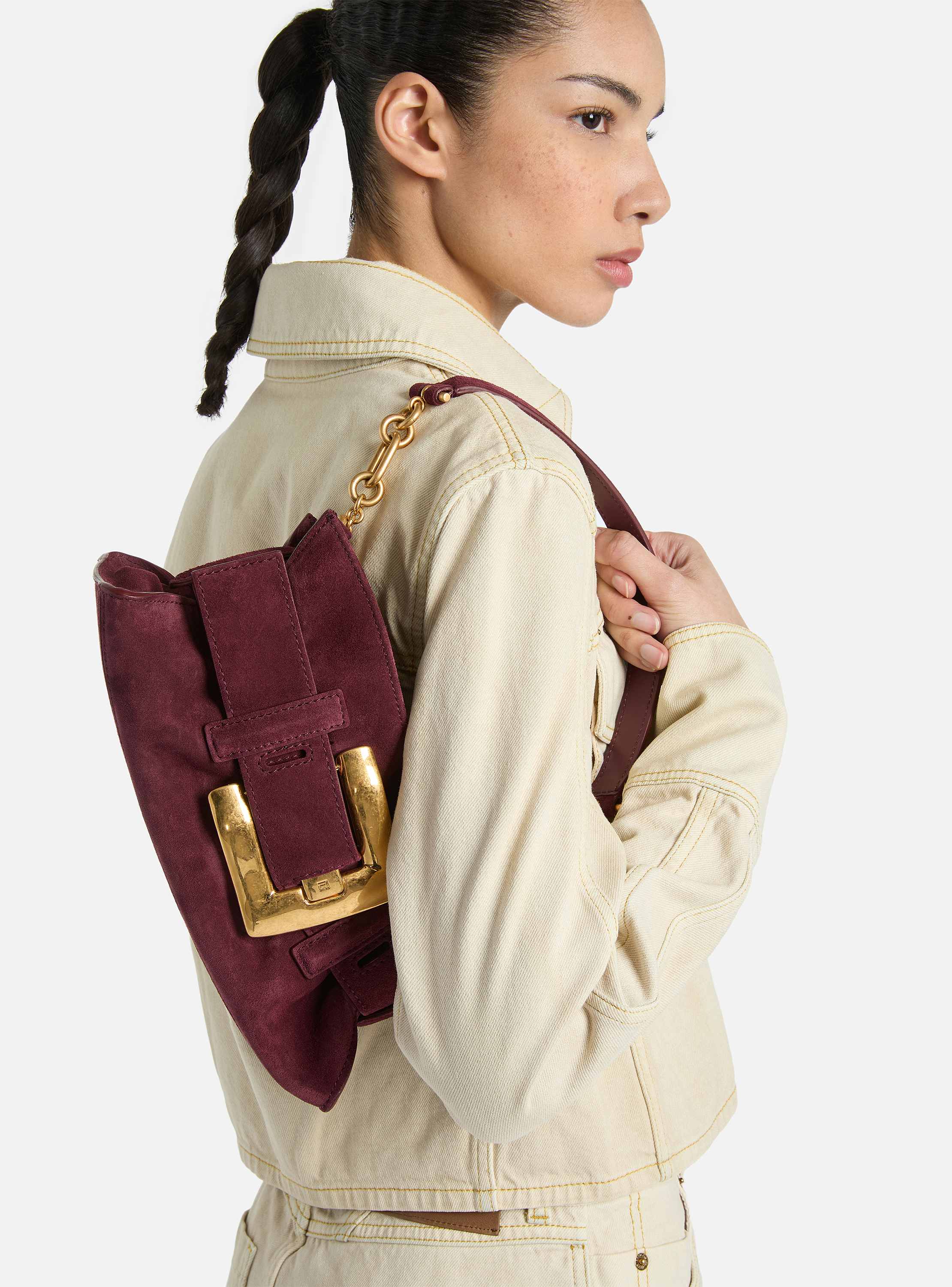 Anthem Mini-Tasche aus Wildleder