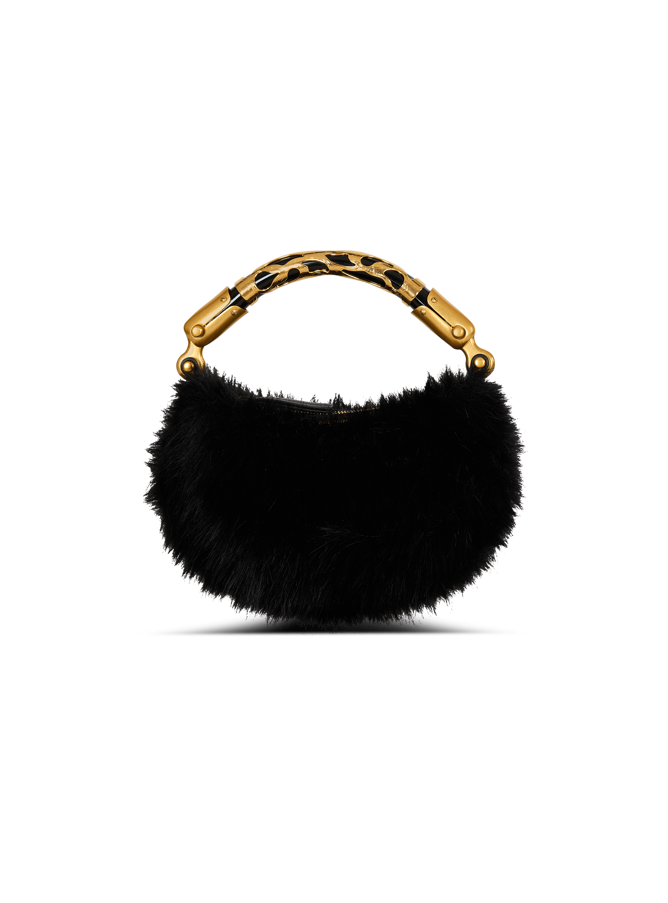 Mini Ebene bag in faux fur