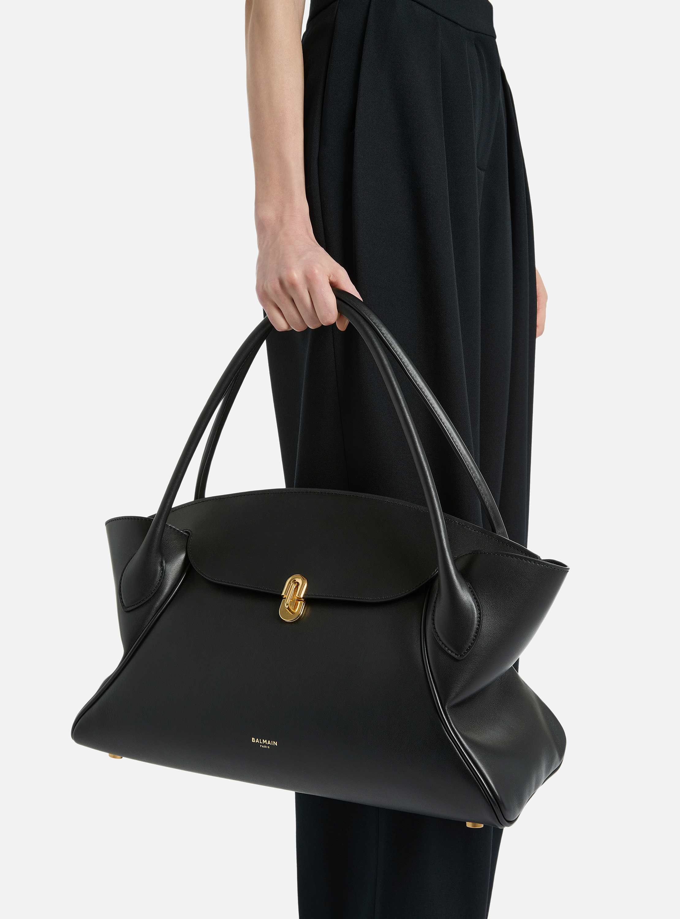 Sac Pulse Day Medium en cuir lisse