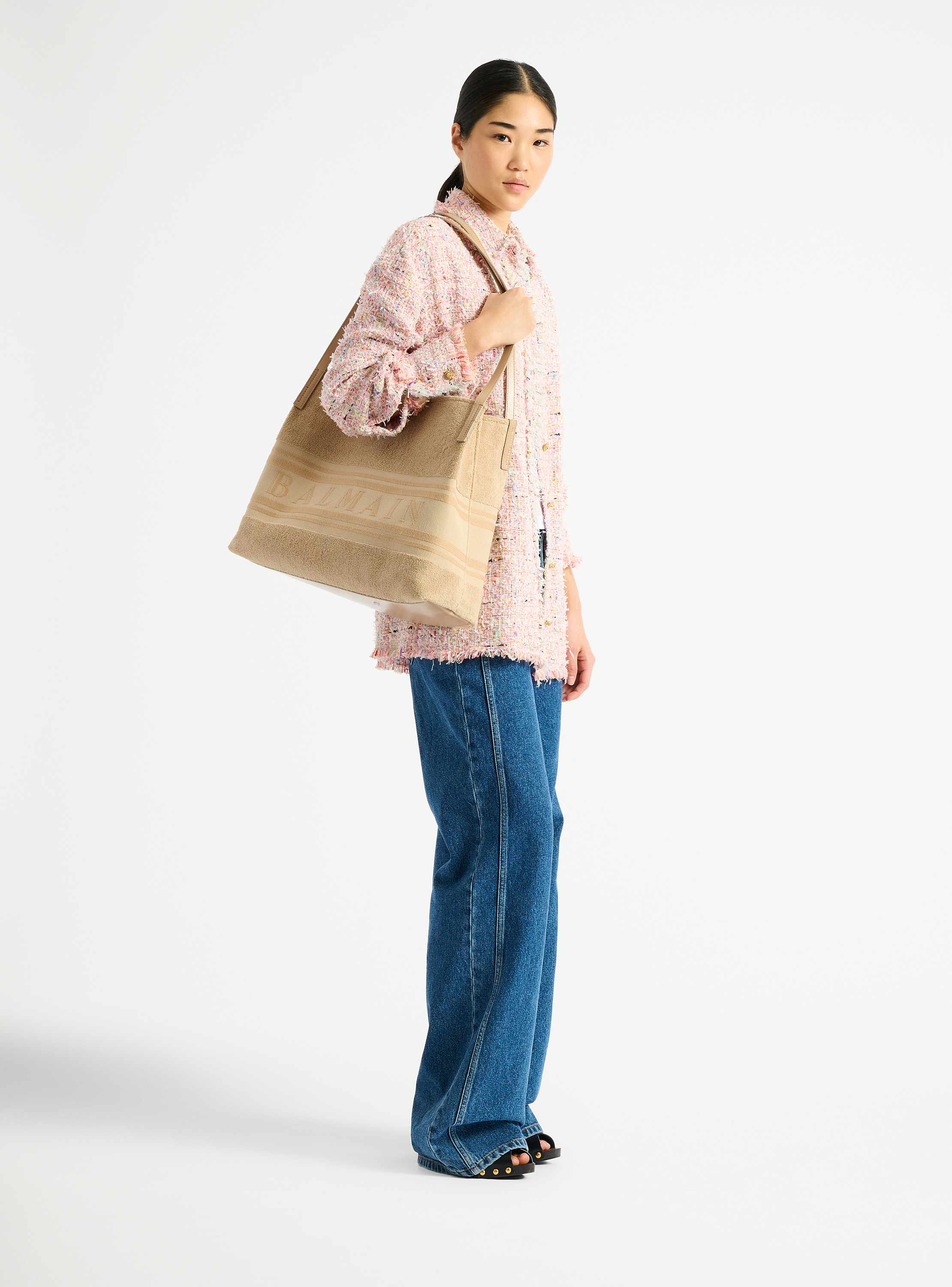 Sac cabas Release Medium en coton bouclette