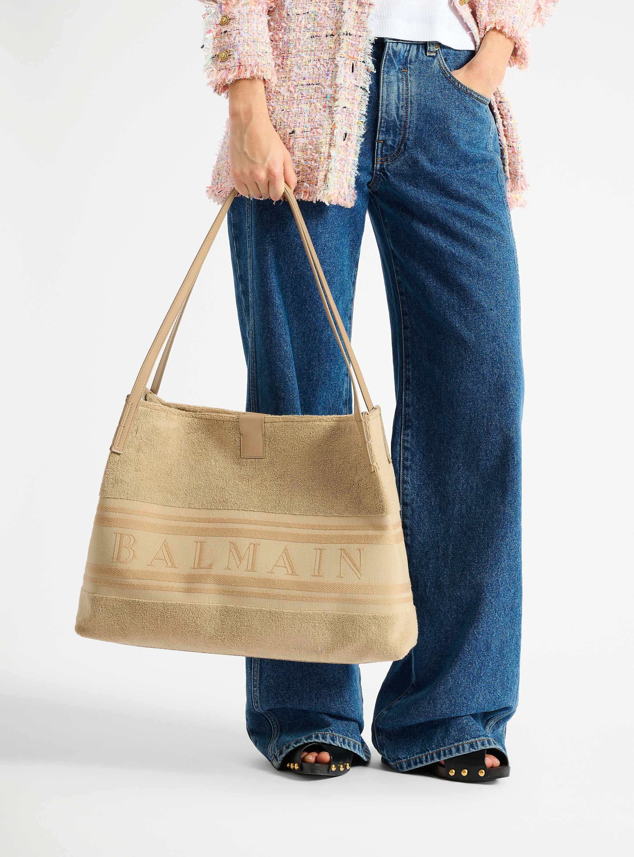 Sac cabas Release Medium en coton bouclette