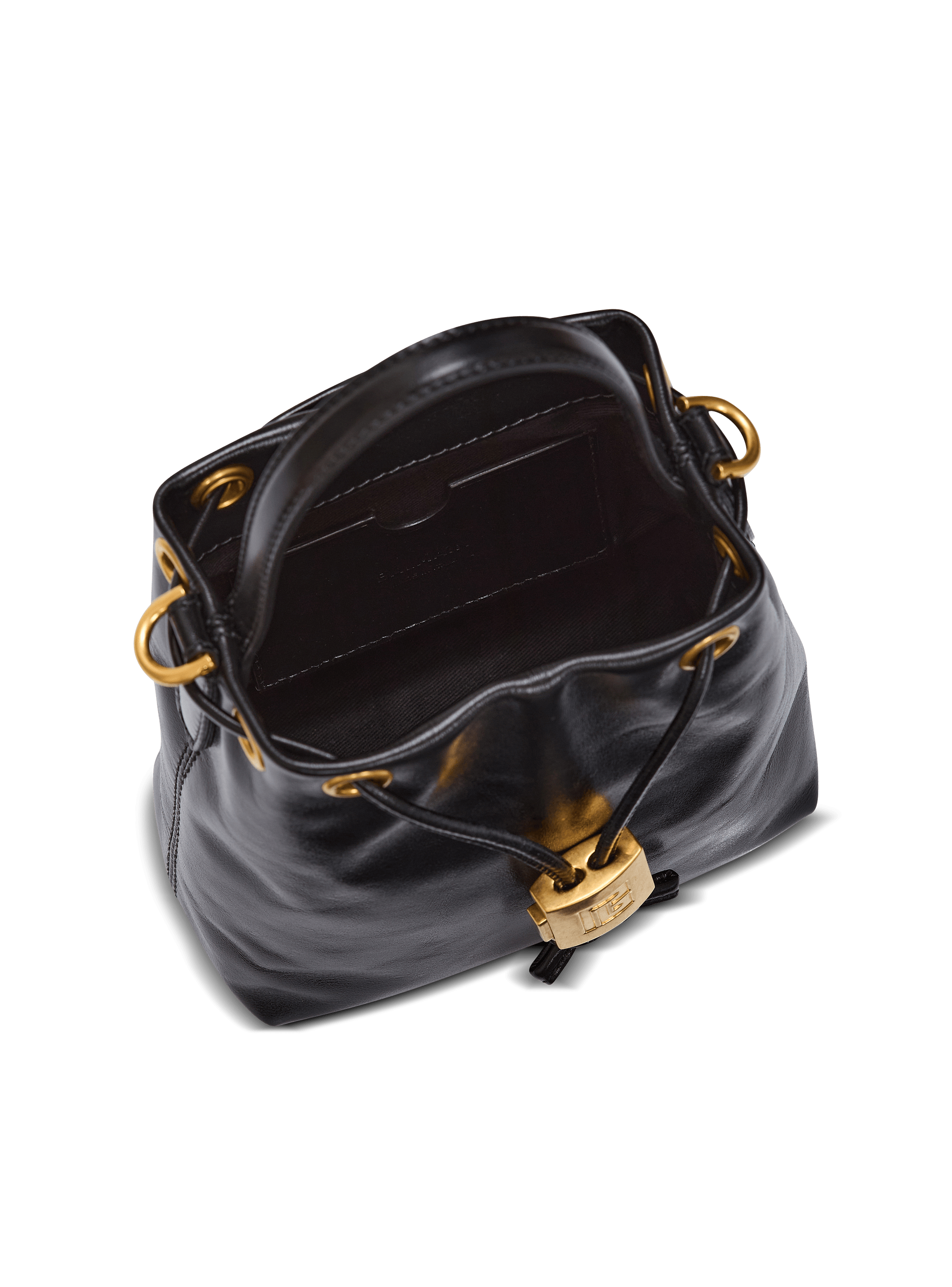 Pulse Bucket bag in smooth leather