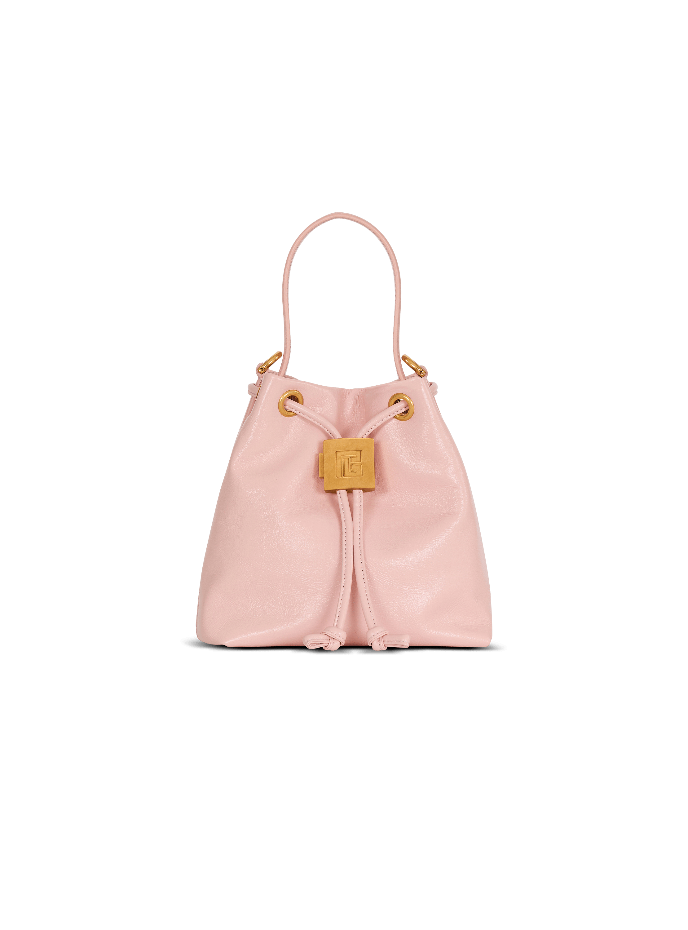 Pulse Bucket bag in smooth leather