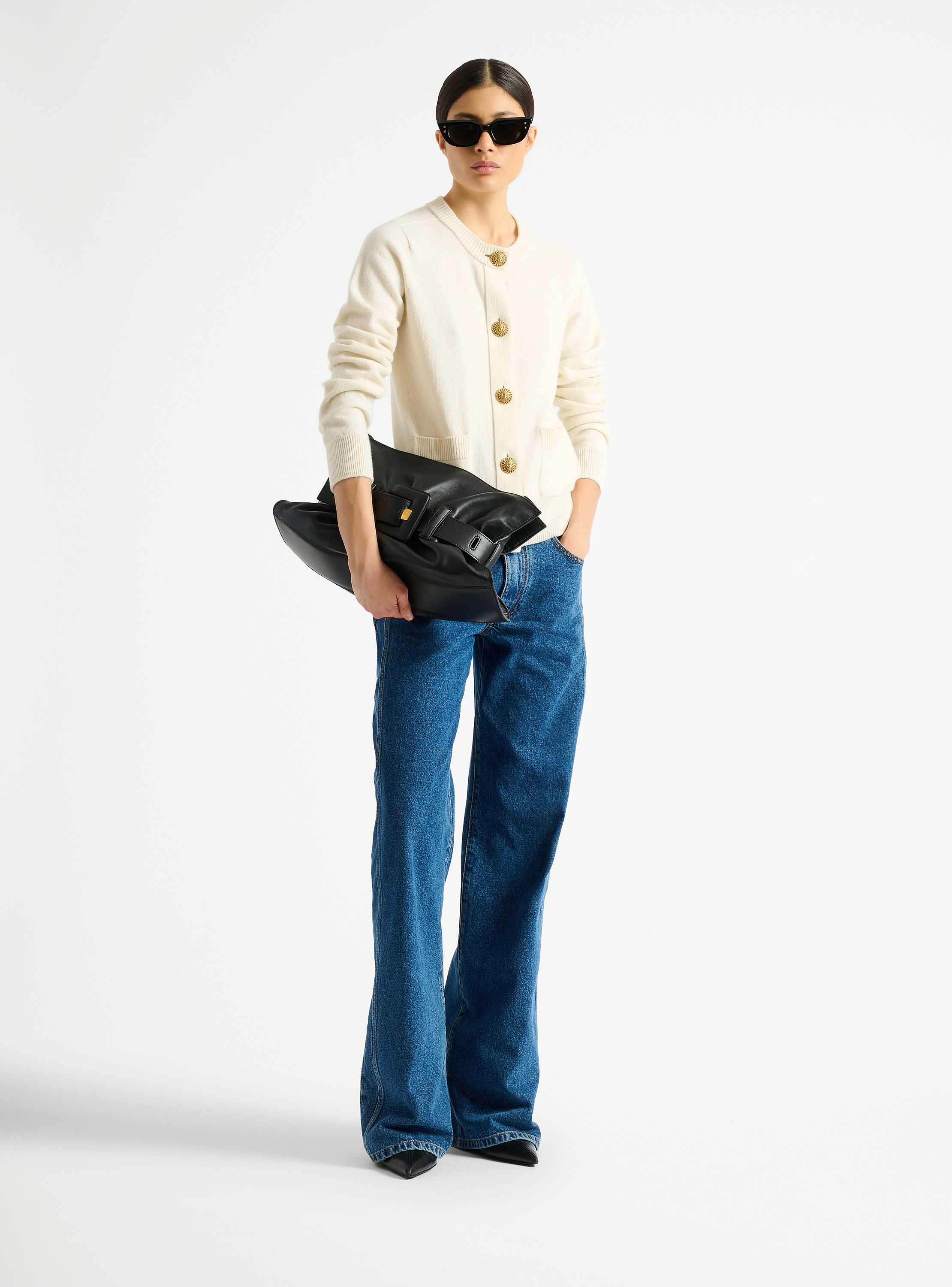 Medium Anthem bag in smooth leather