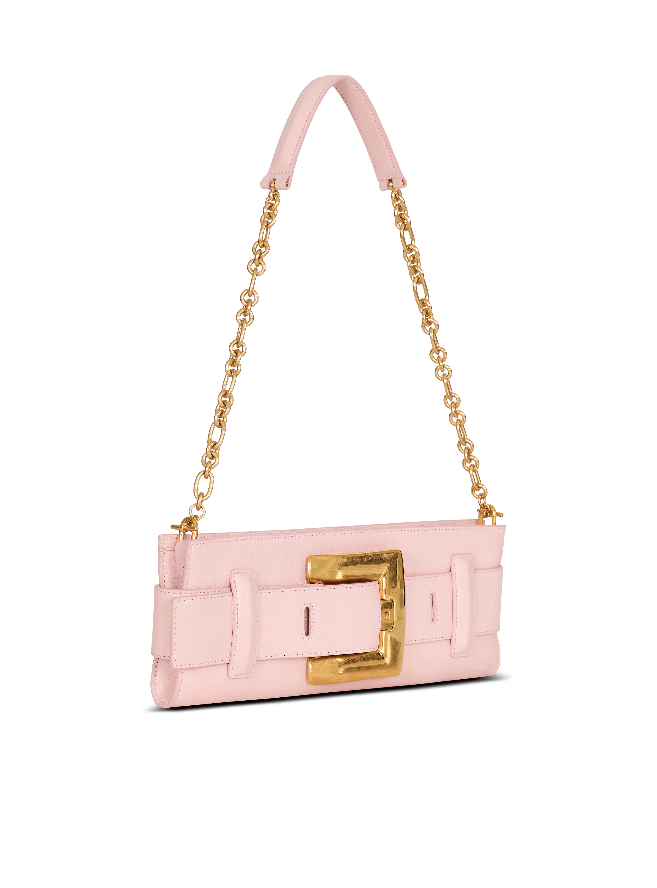 Anthem smooth leather clutch