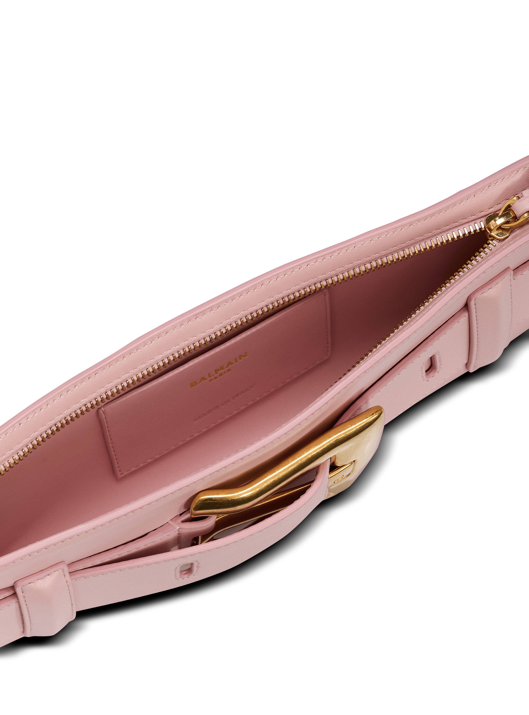 Anthem smooth leather clutch