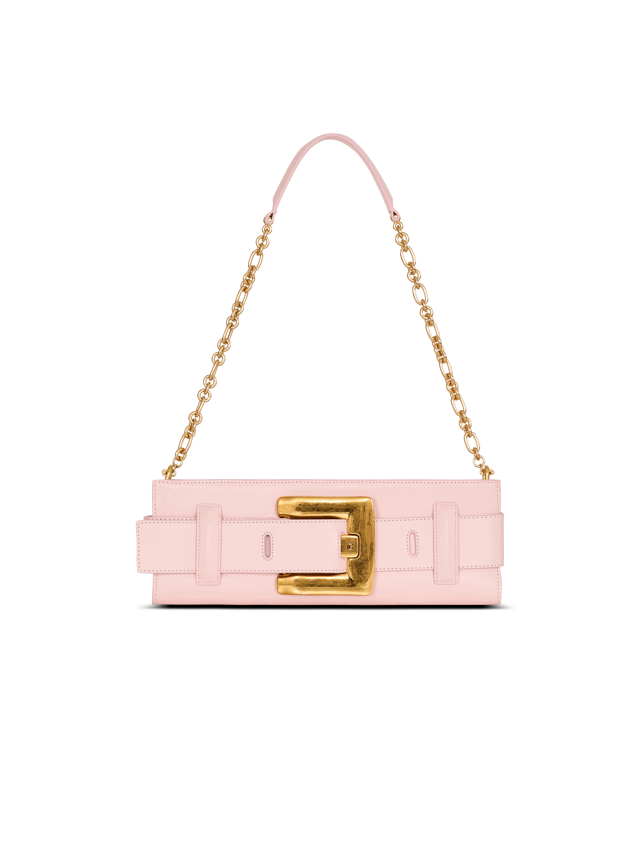 Anthem smooth leather clutch