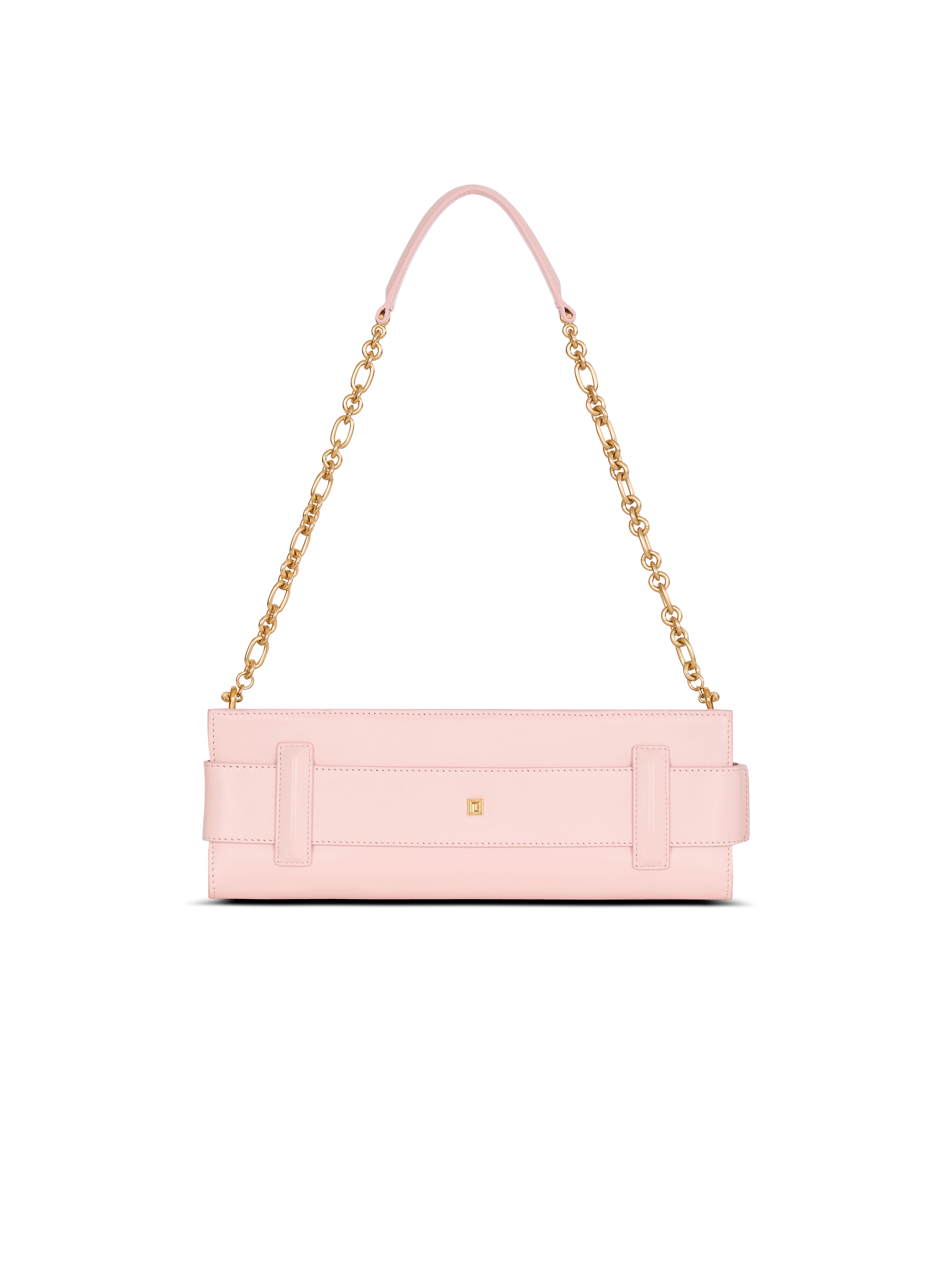 Anthem smooth leather clutch