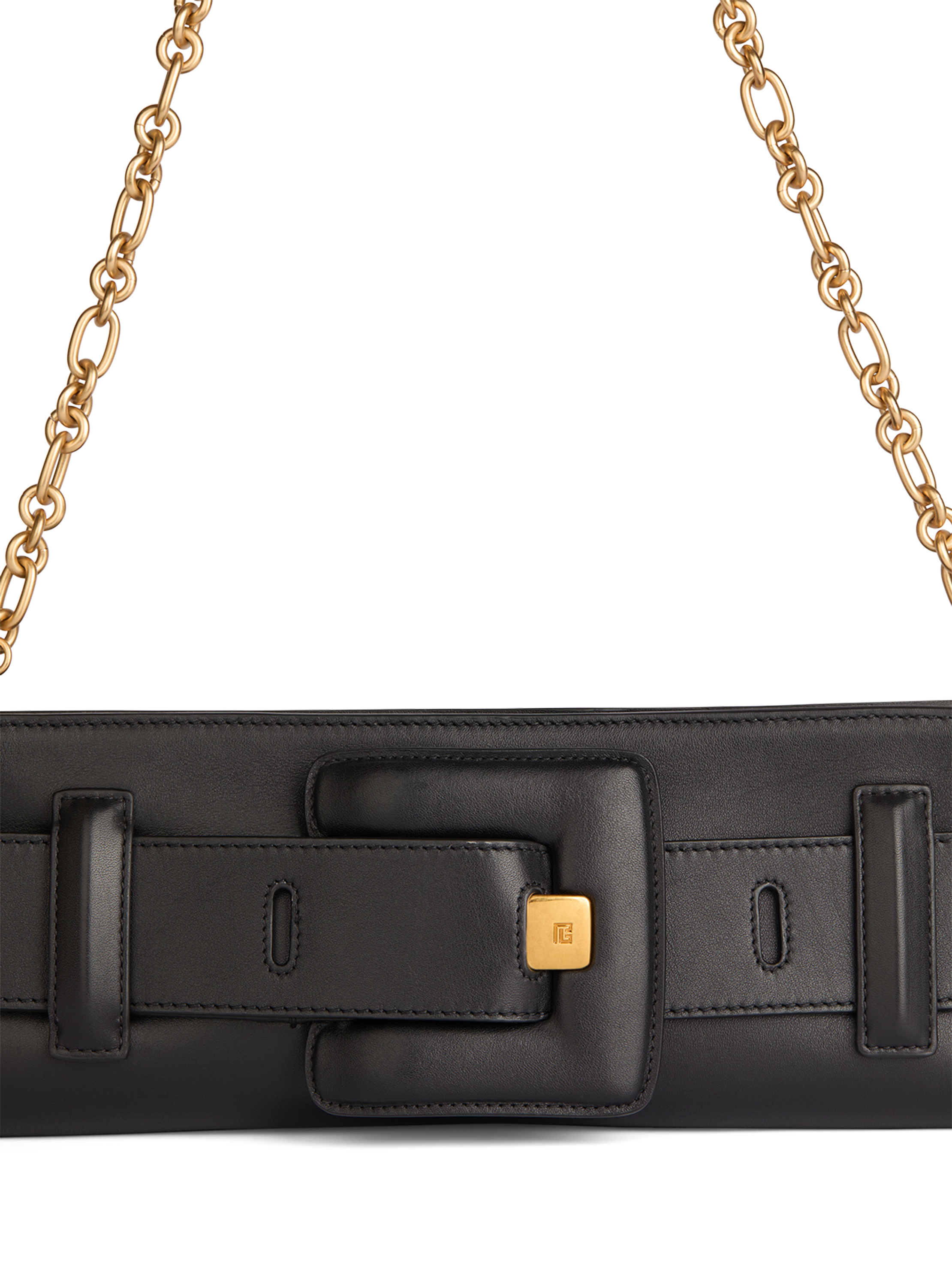 Anthem smooth leather clutch