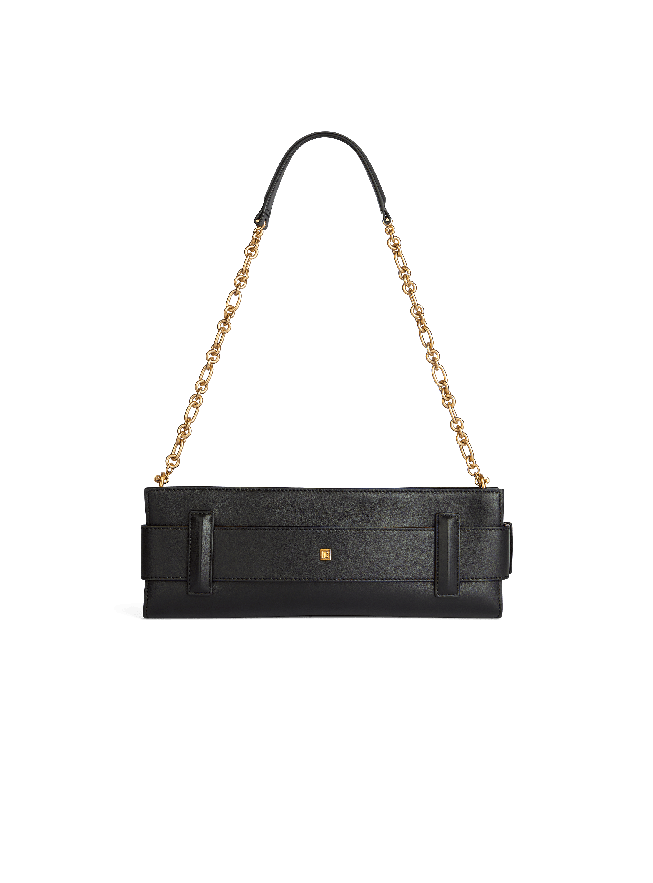 Anthem smooth leather clutch