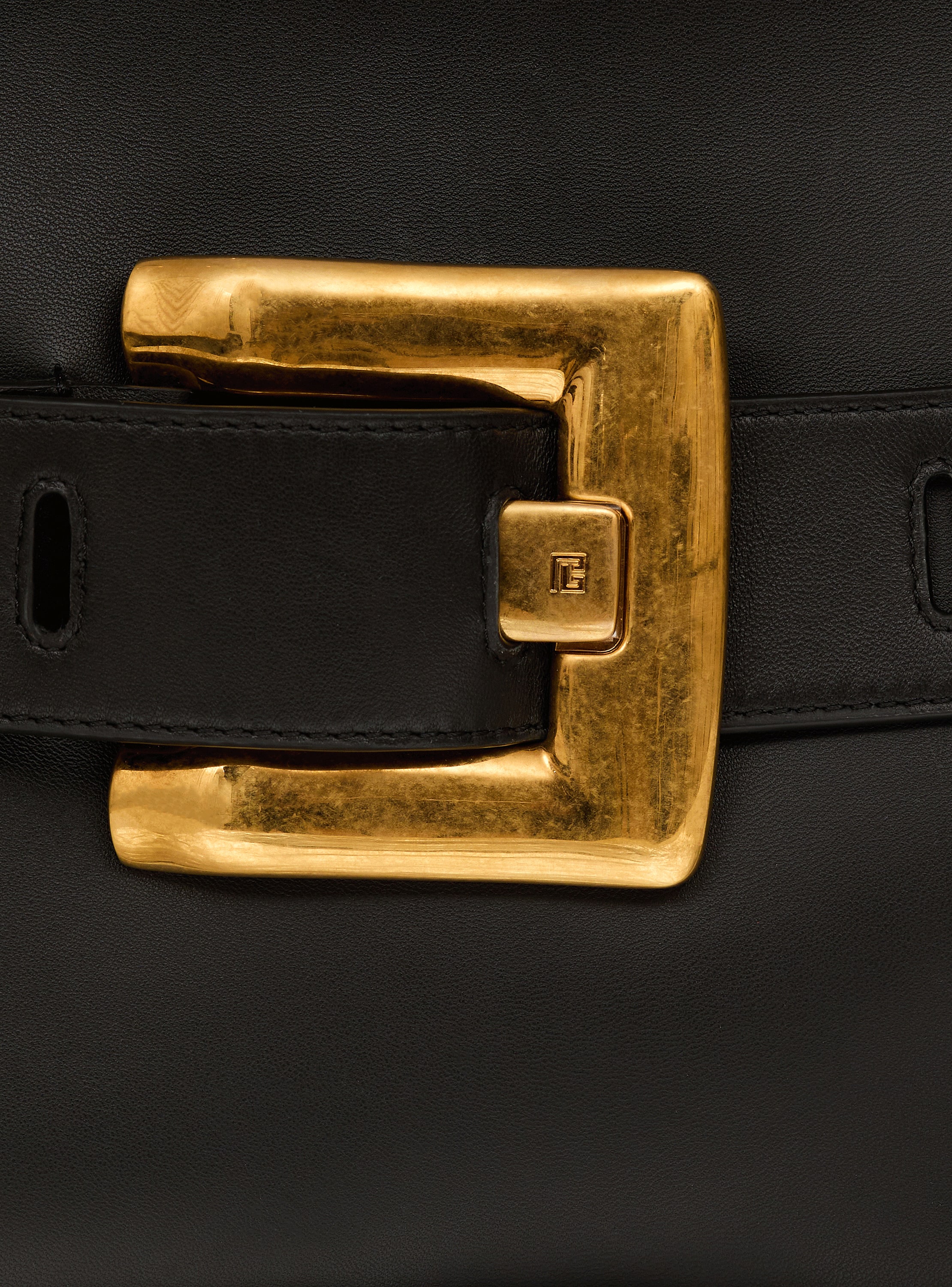 Anthem smooth leather clutch