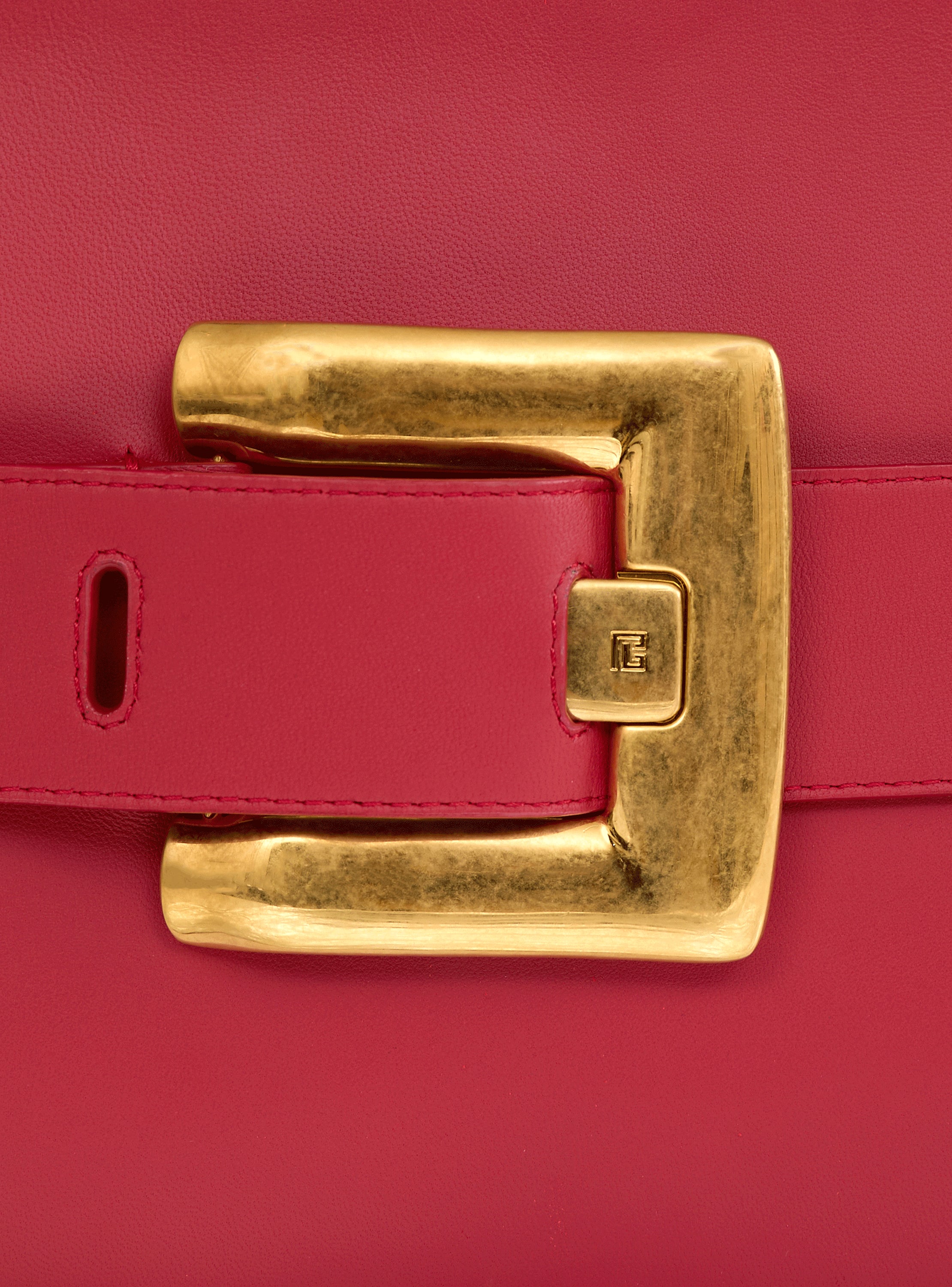 Anthem smooth leather clutch