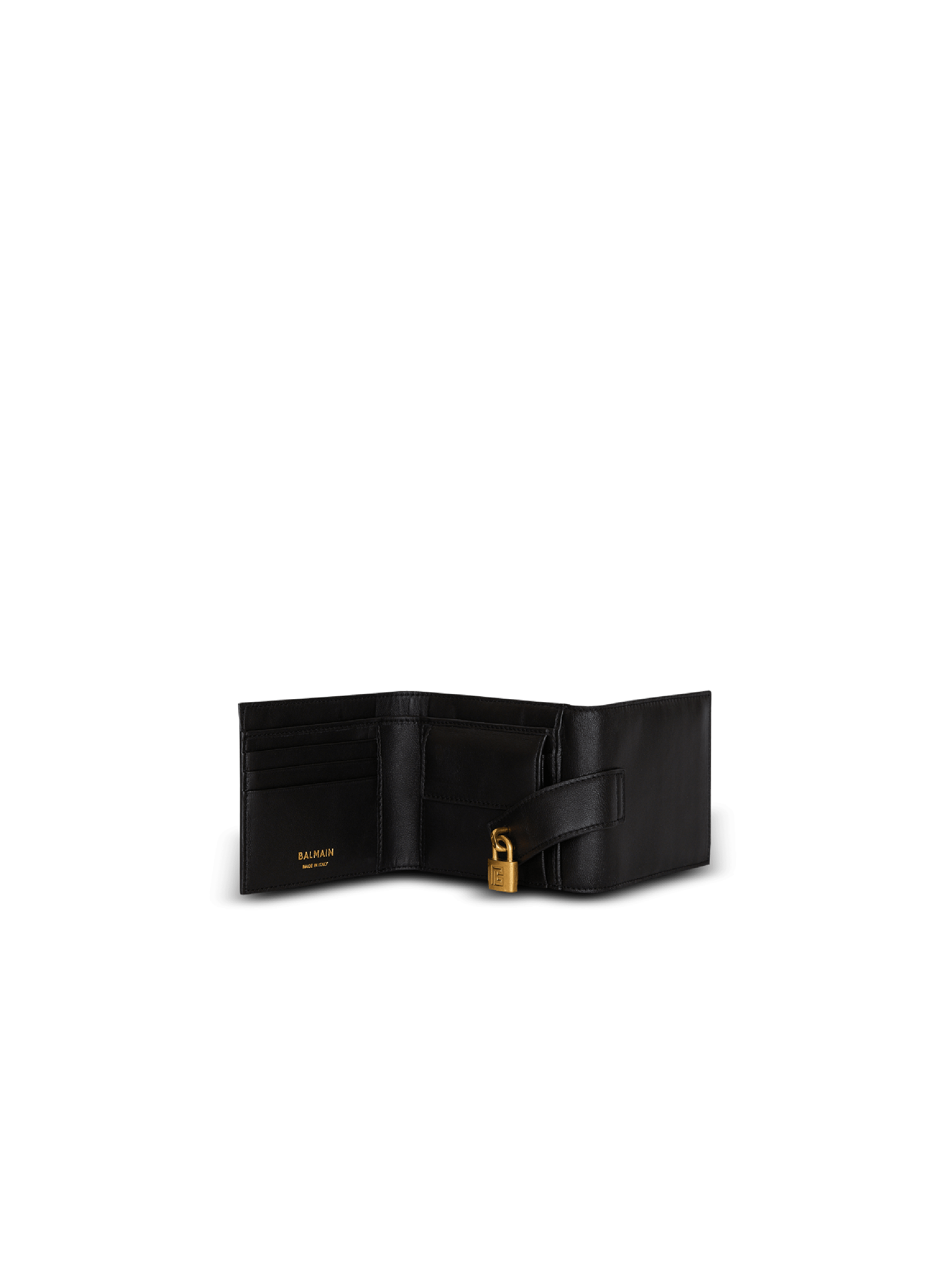 Portefeuille Pulse Trifold en cuir lisse
