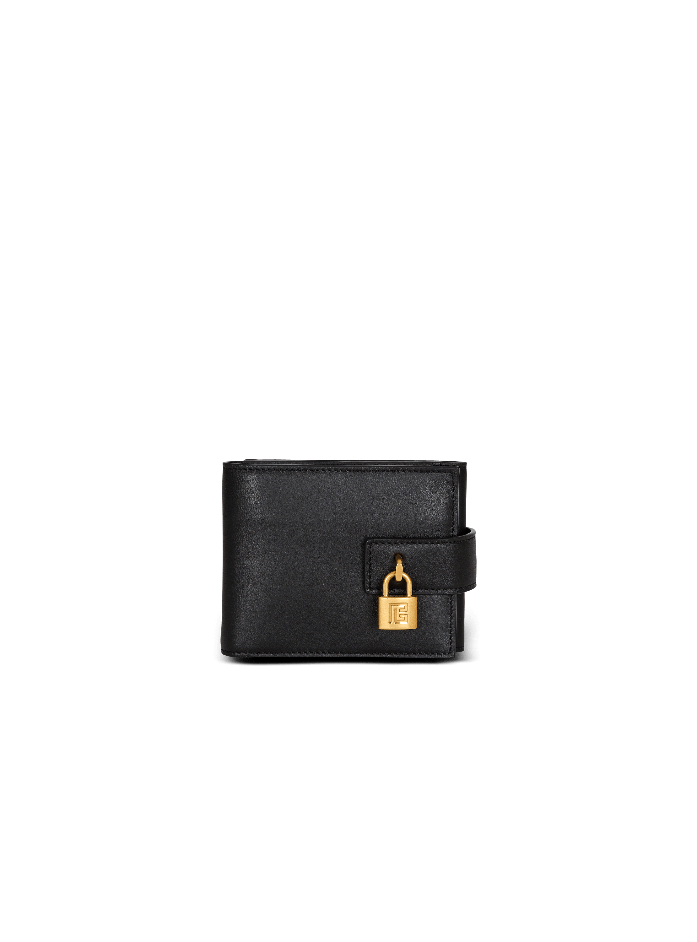 Portefeuille Pulse Trifold en cuir lisse