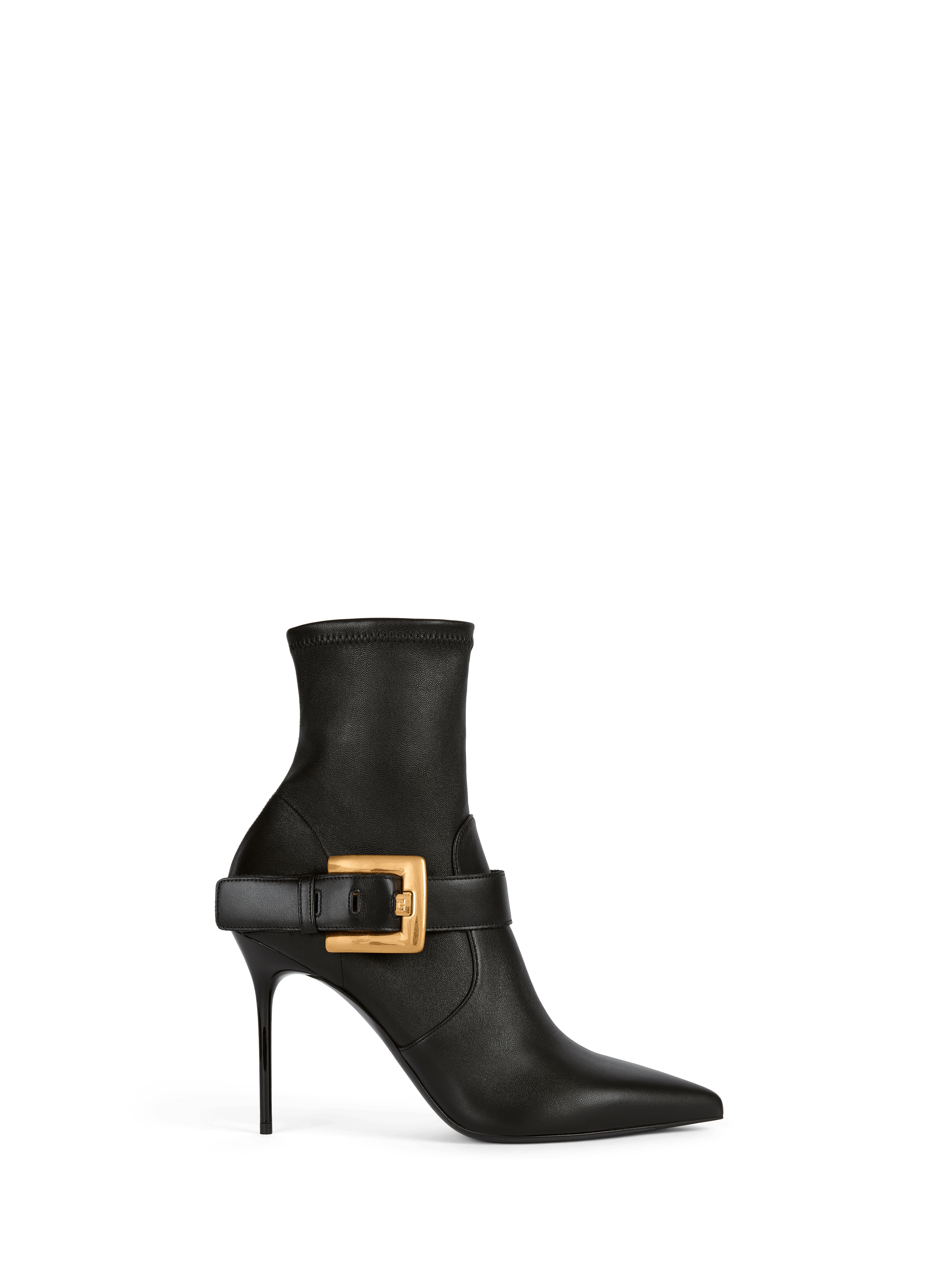 Anthem stretch leather ankle boots