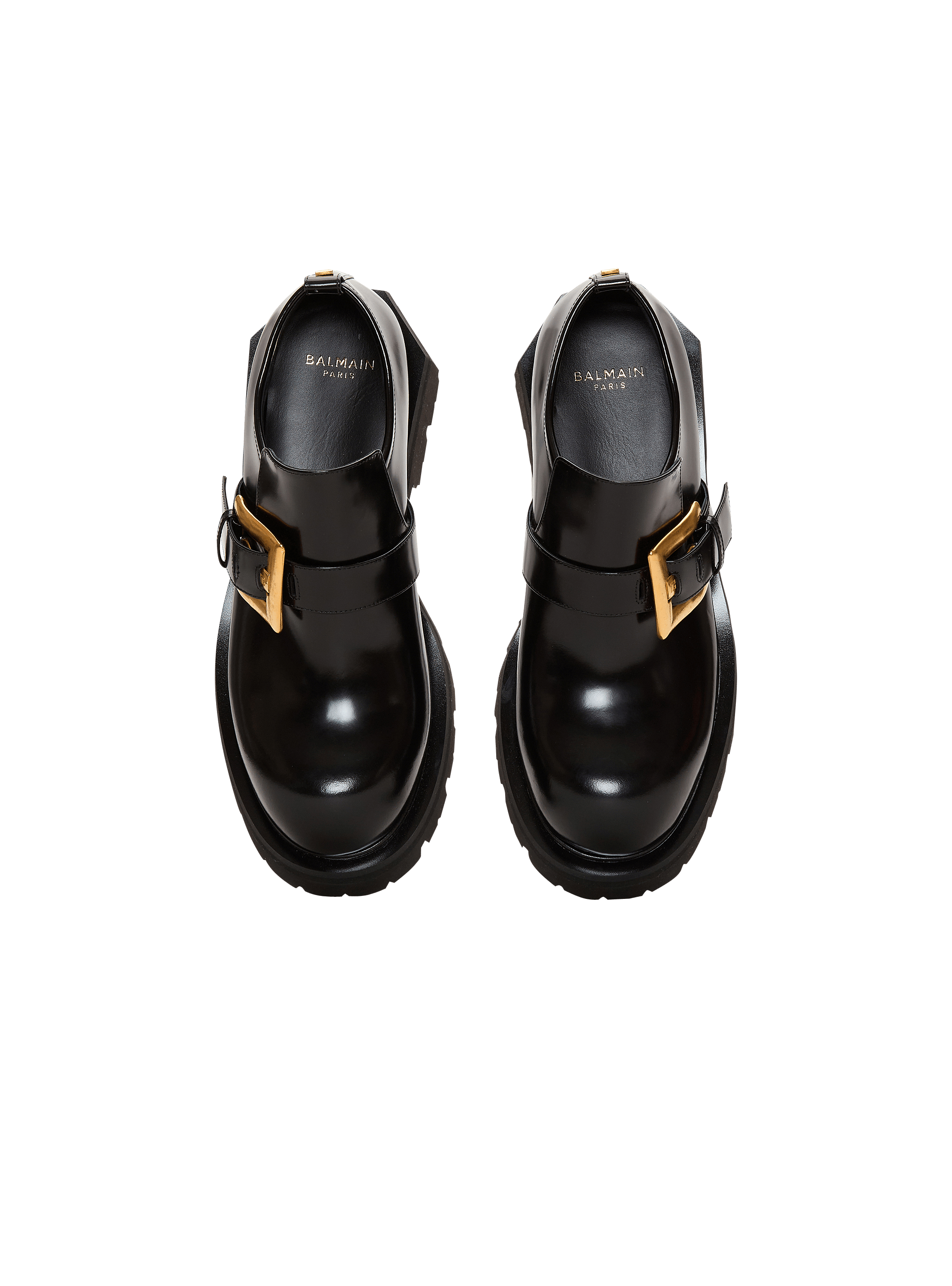 Anthem loafers in glazed leather