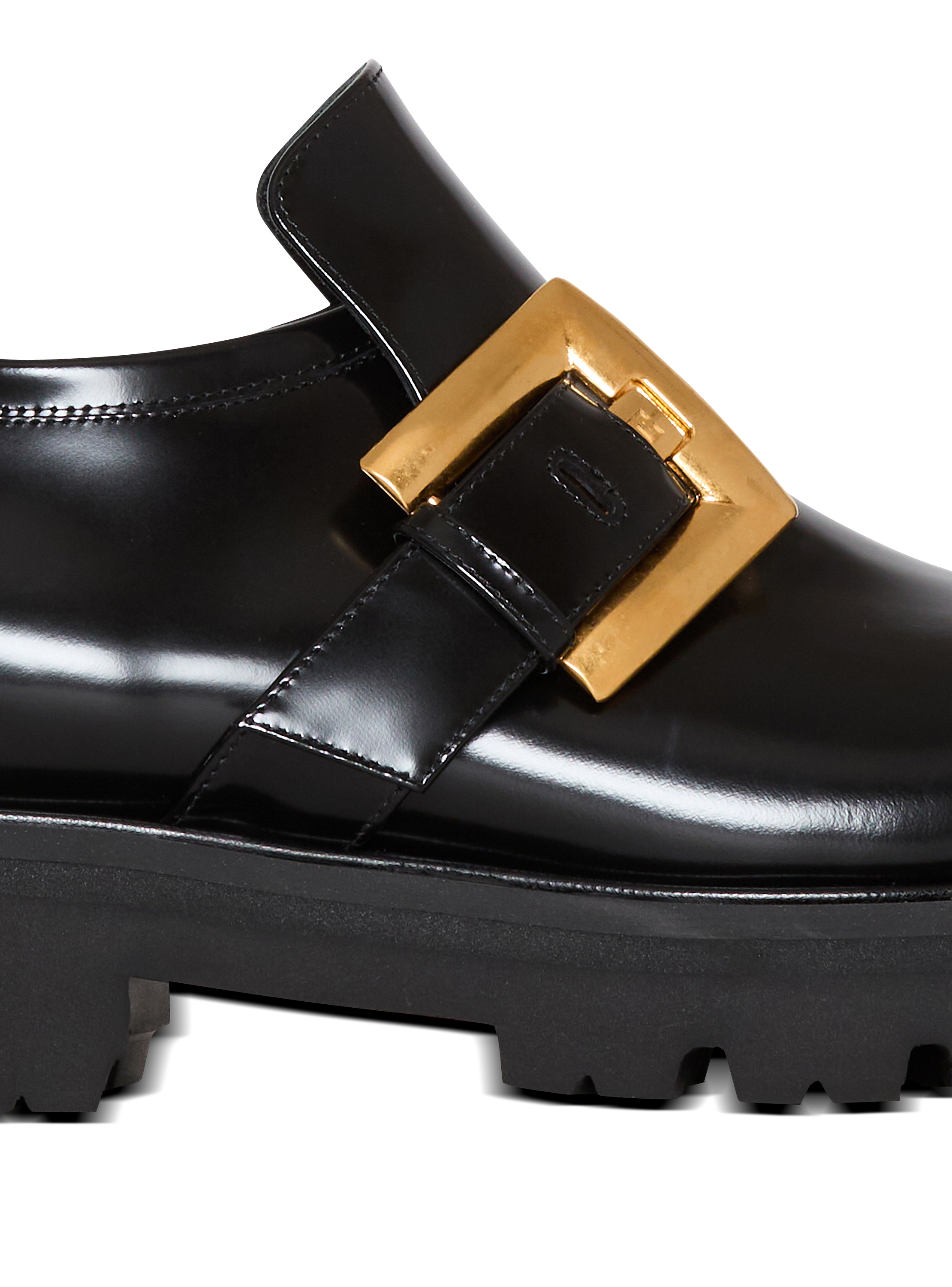 Anthem loafers in glazed leather
