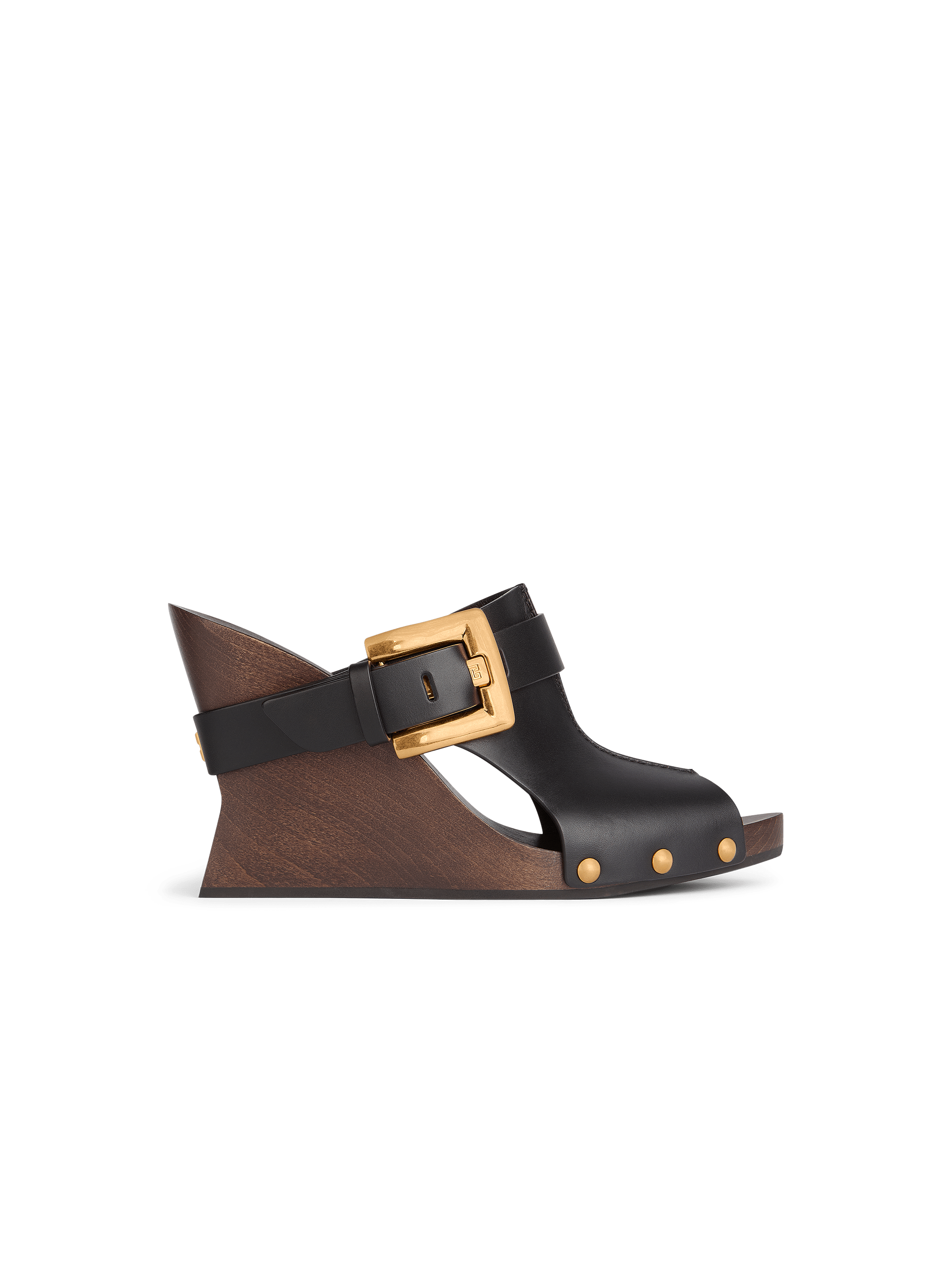 Anthem Wedge smooth leather mules