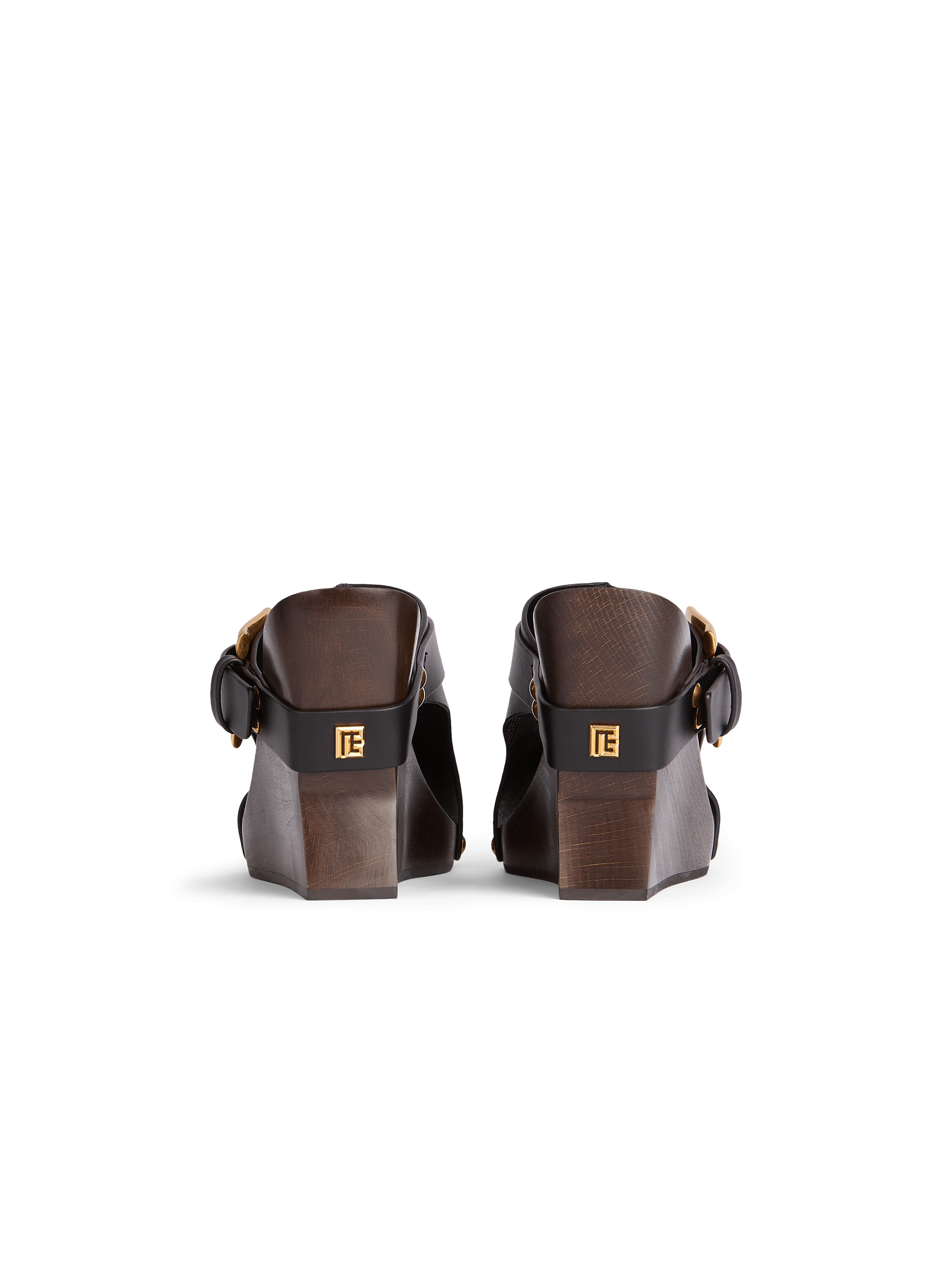 Anthem Wedge smooth leather mules