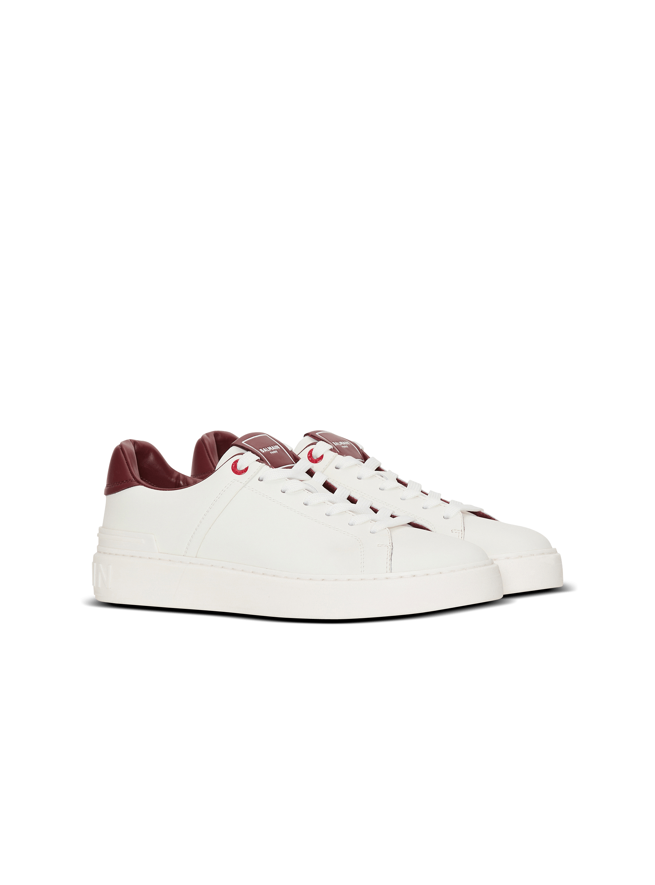 Baskets B-Court en cuir lisse