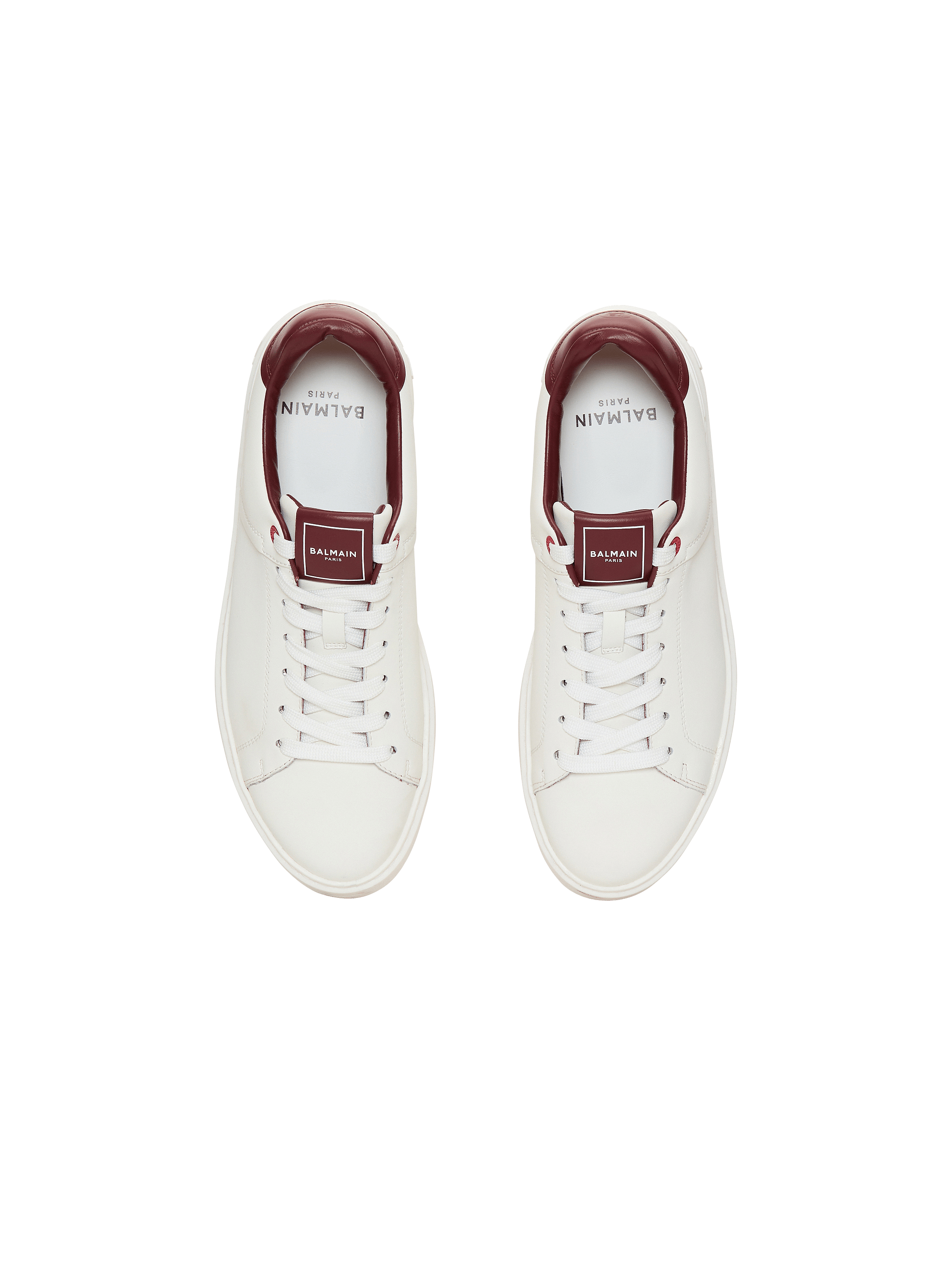 Baskets B-Court en cuir lisse