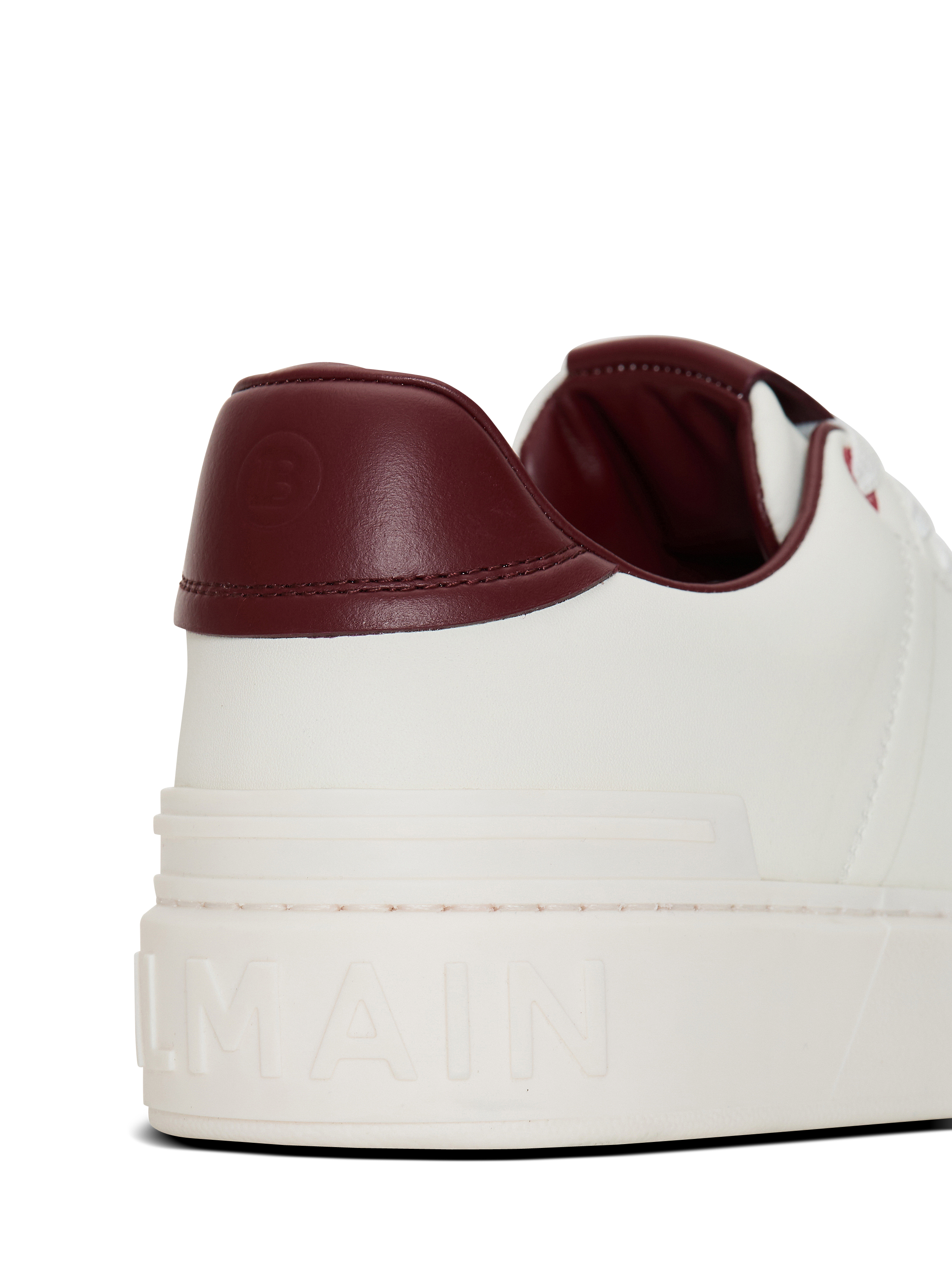 Baskets B-Court en cuir lisse