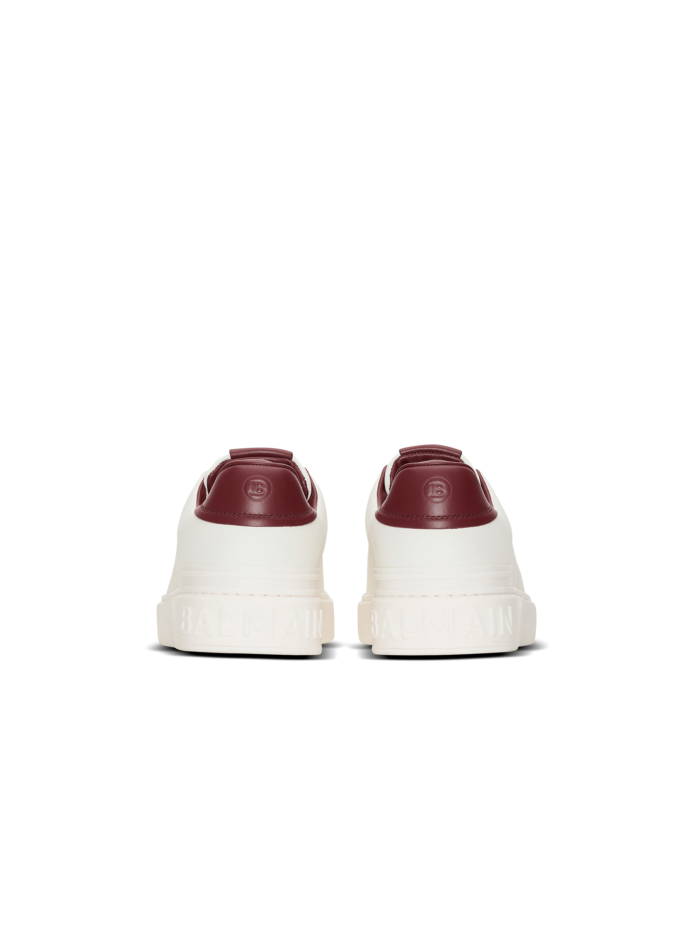 Baskets B-Court en cuir lisse