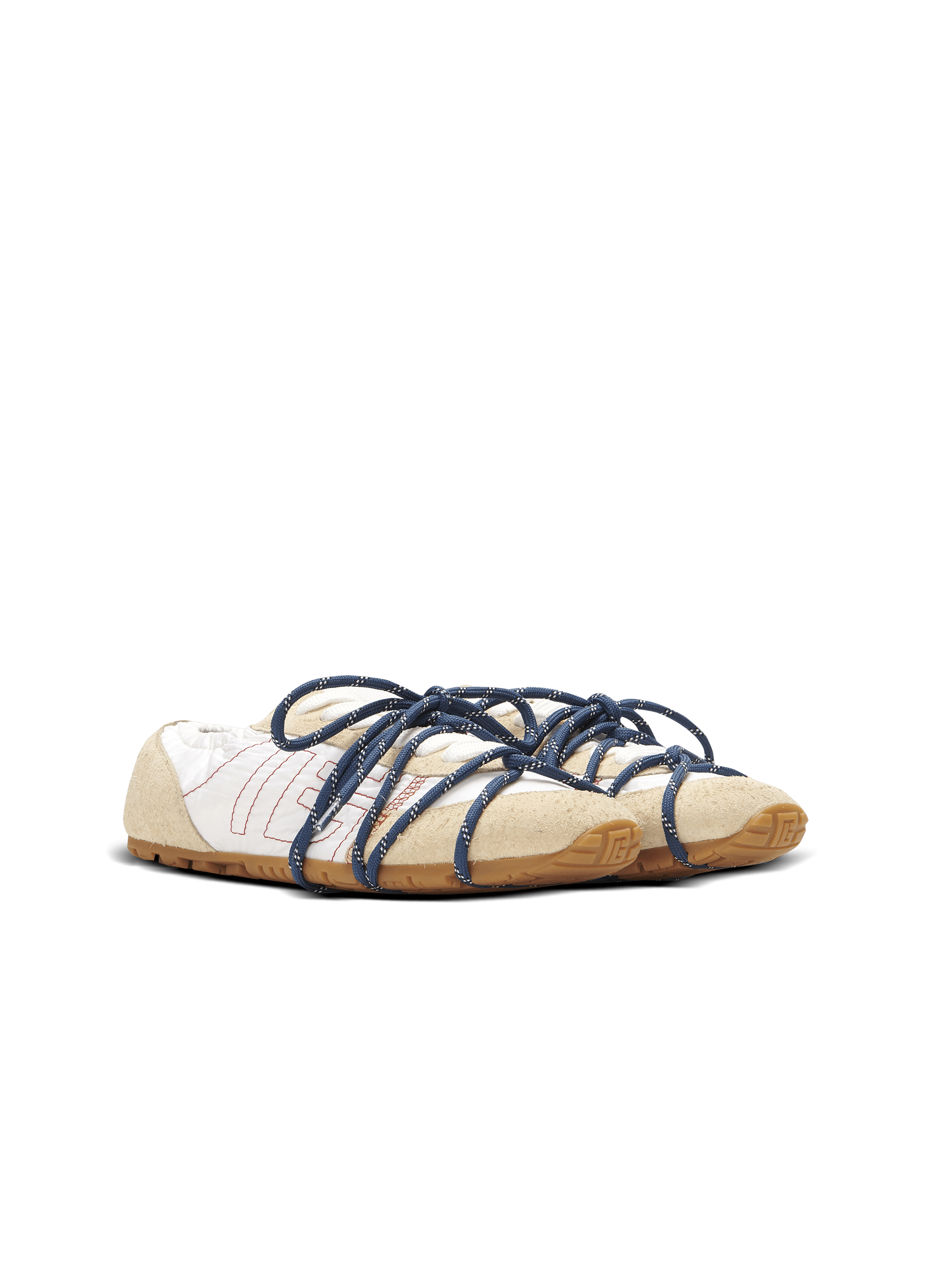 Basket Racer 45 en nylon et cuir su&eacute;d&eacute;