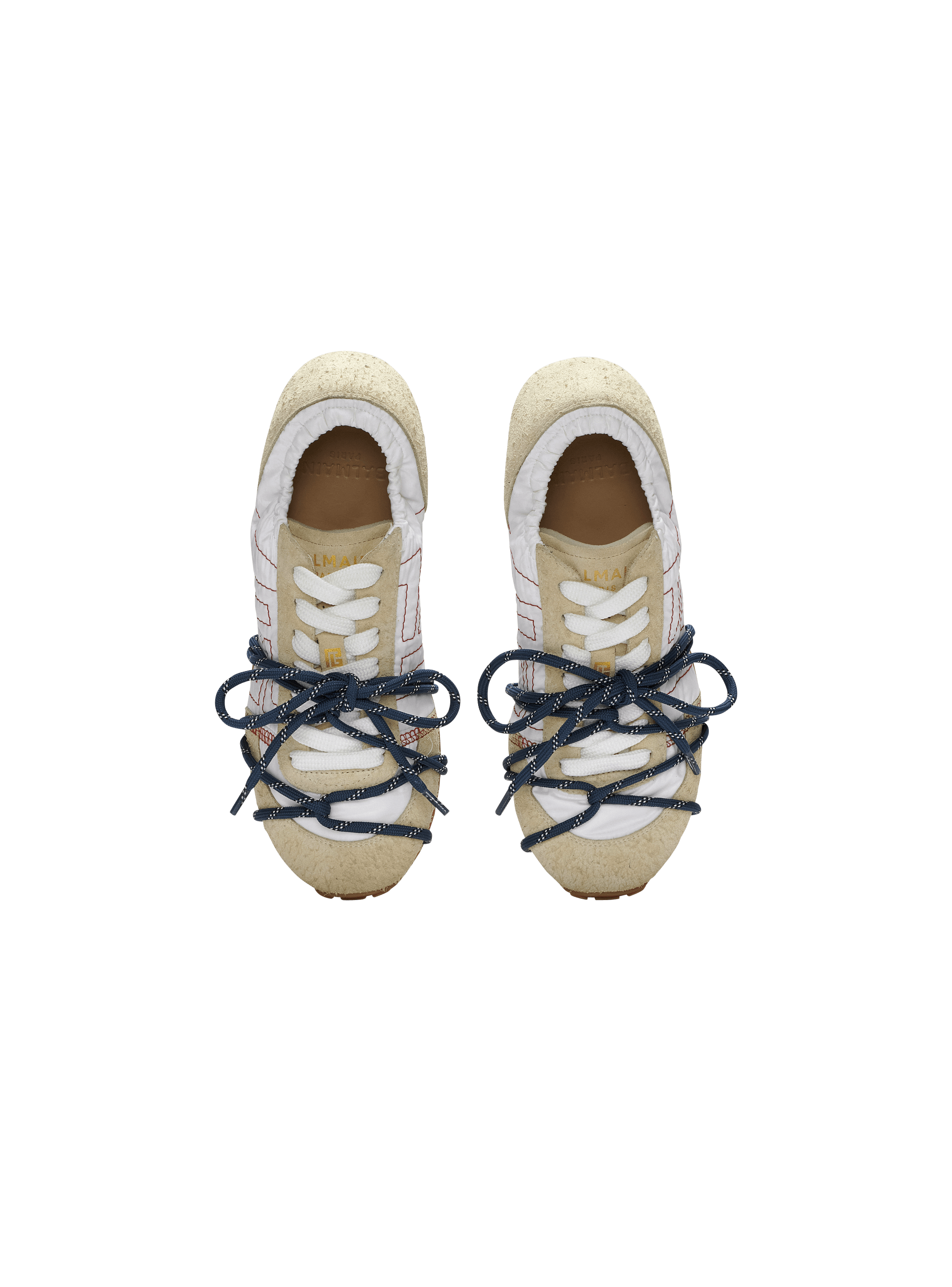 Basket Racer 45 en nylon et cuir su&eacute;d&eacute;