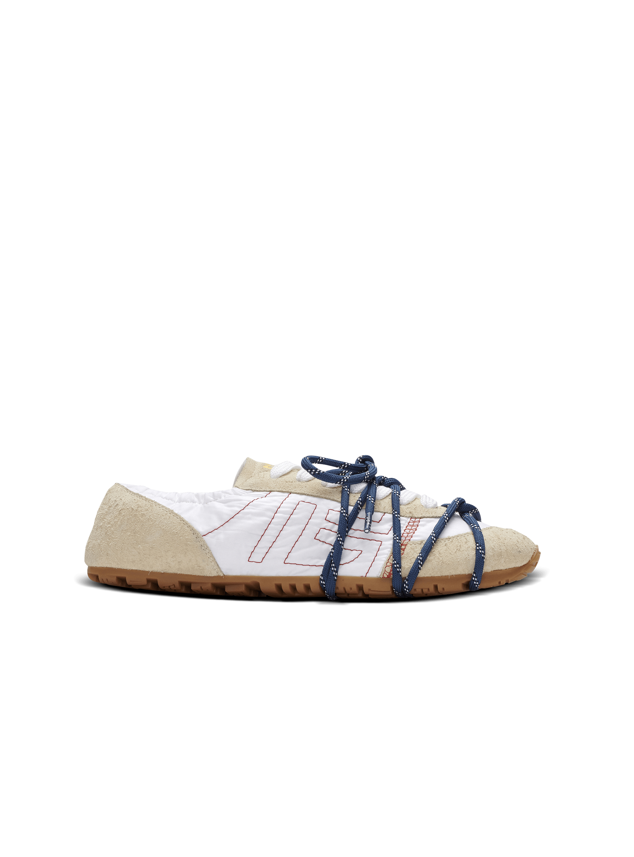 Basket Racer 45 en nylon et cuir su&eacute;d&eacute;